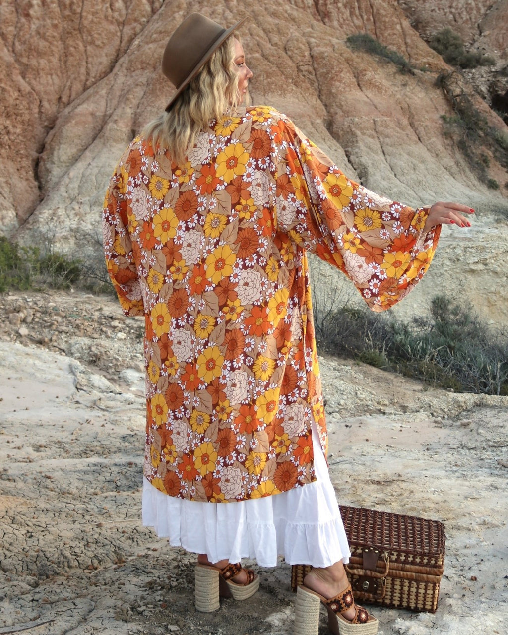 KELLY KIMONO MARIGOLD