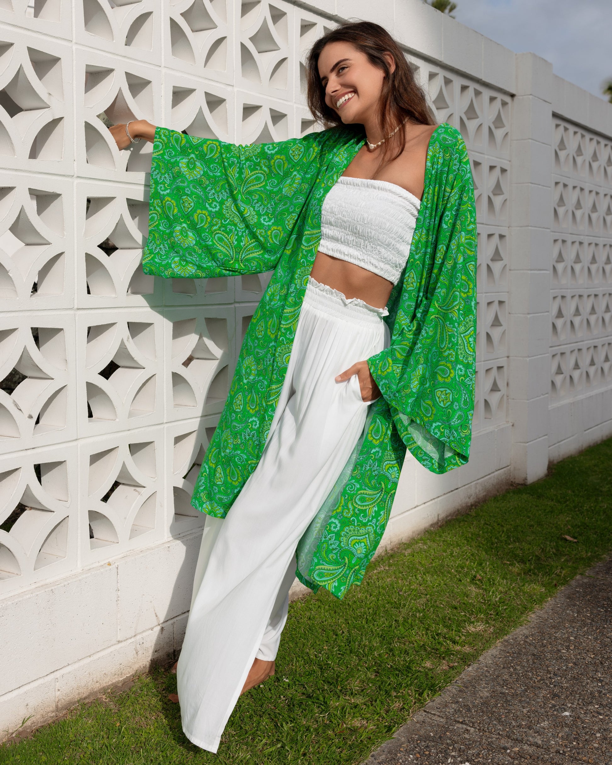 KELLY KIMONO NORTHERN LIGHTS