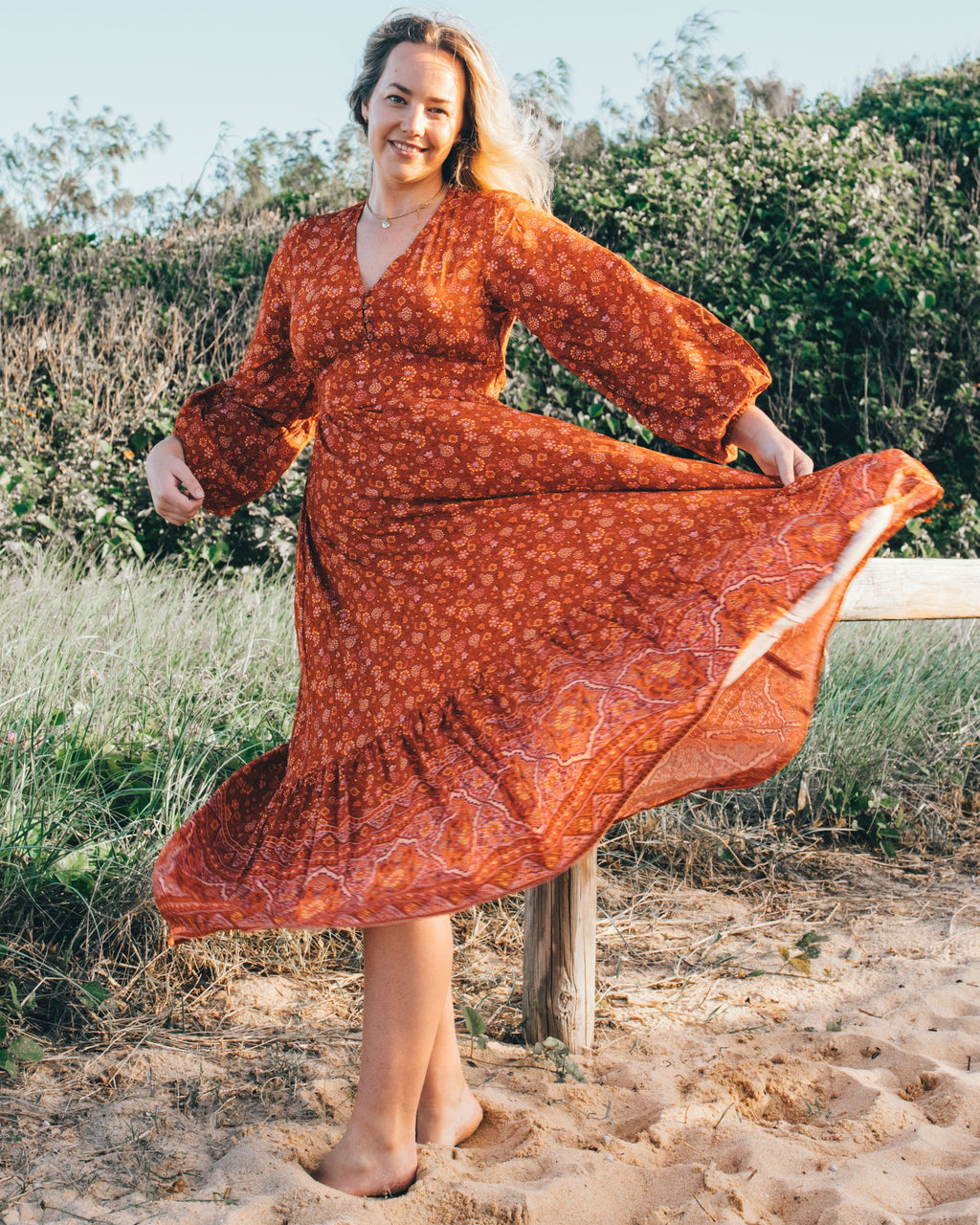 JOSIE MAXI DRESS SAVANNA