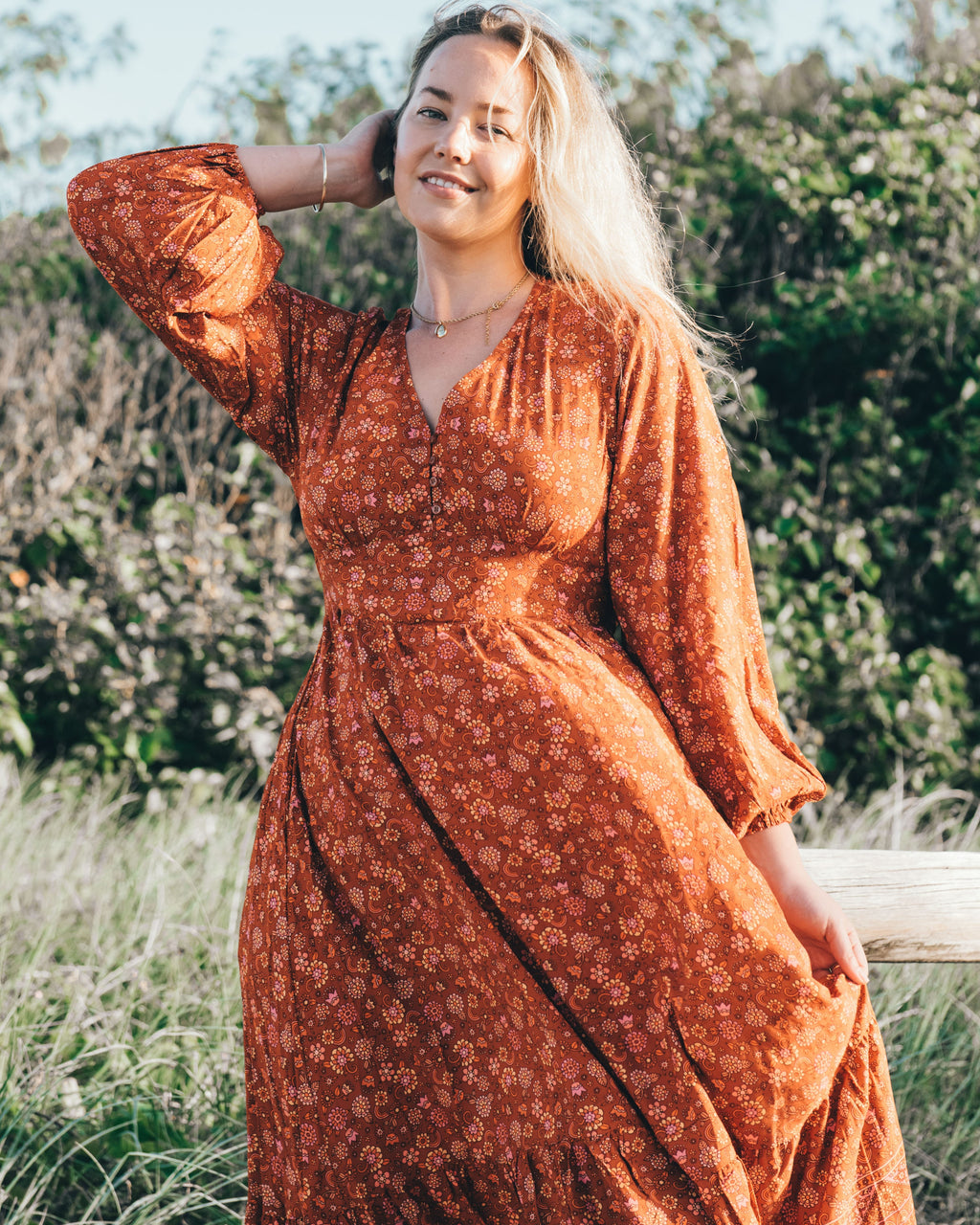 JOSIE MAXI DRESS SAVANNA