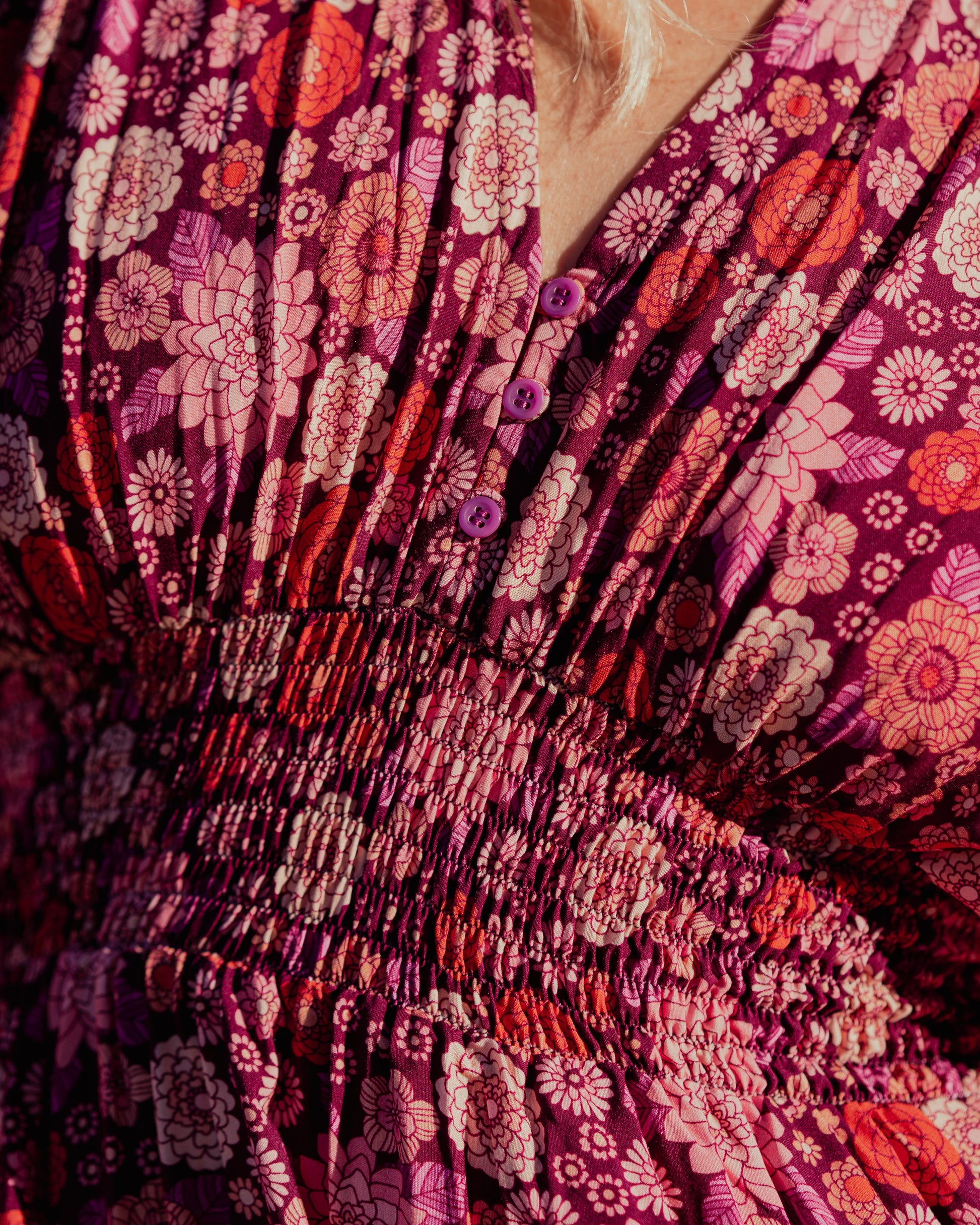 ARIEL MAXI DRESS MALBEC