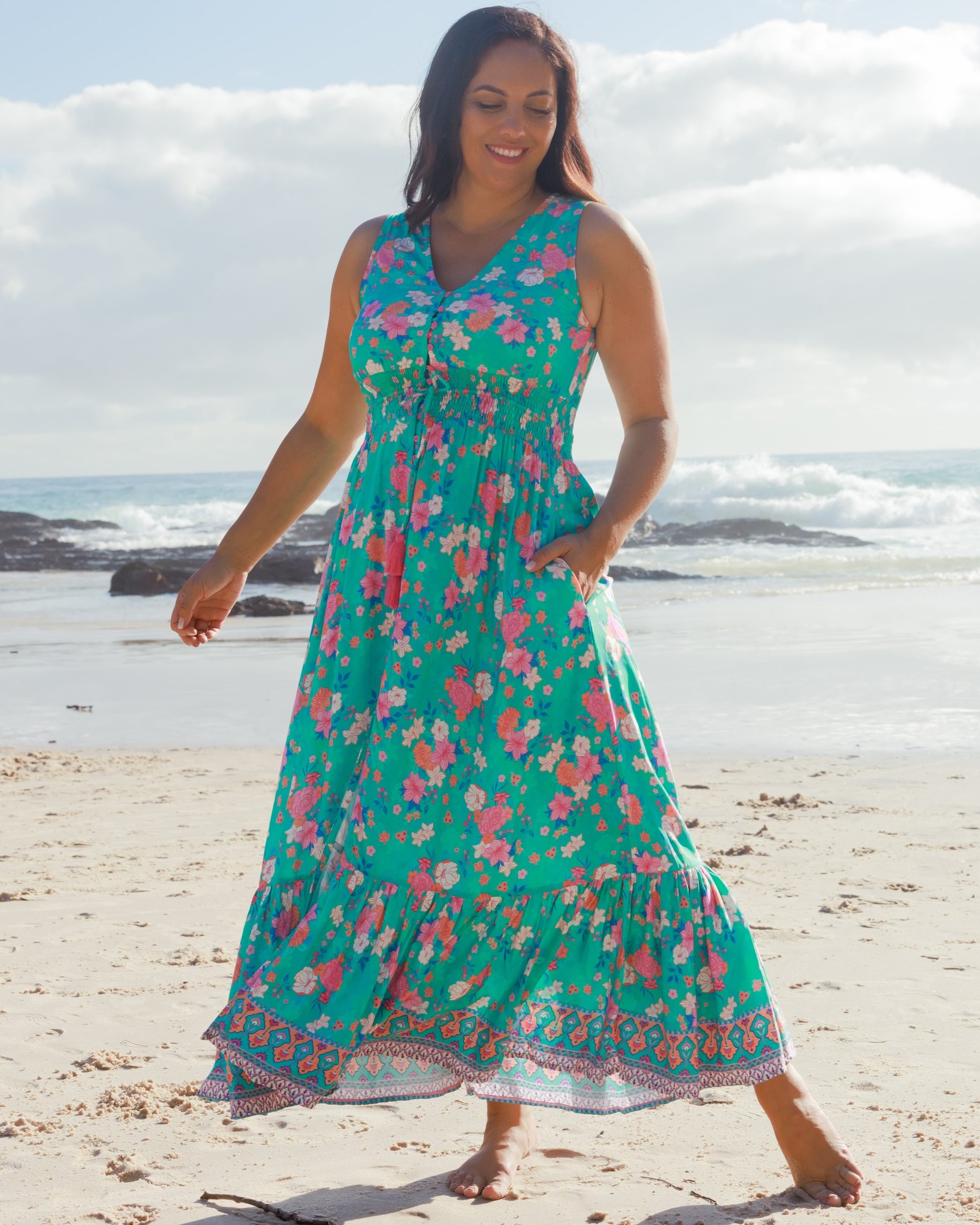 JASMINE MAXI DRESS SECRET GARDEN