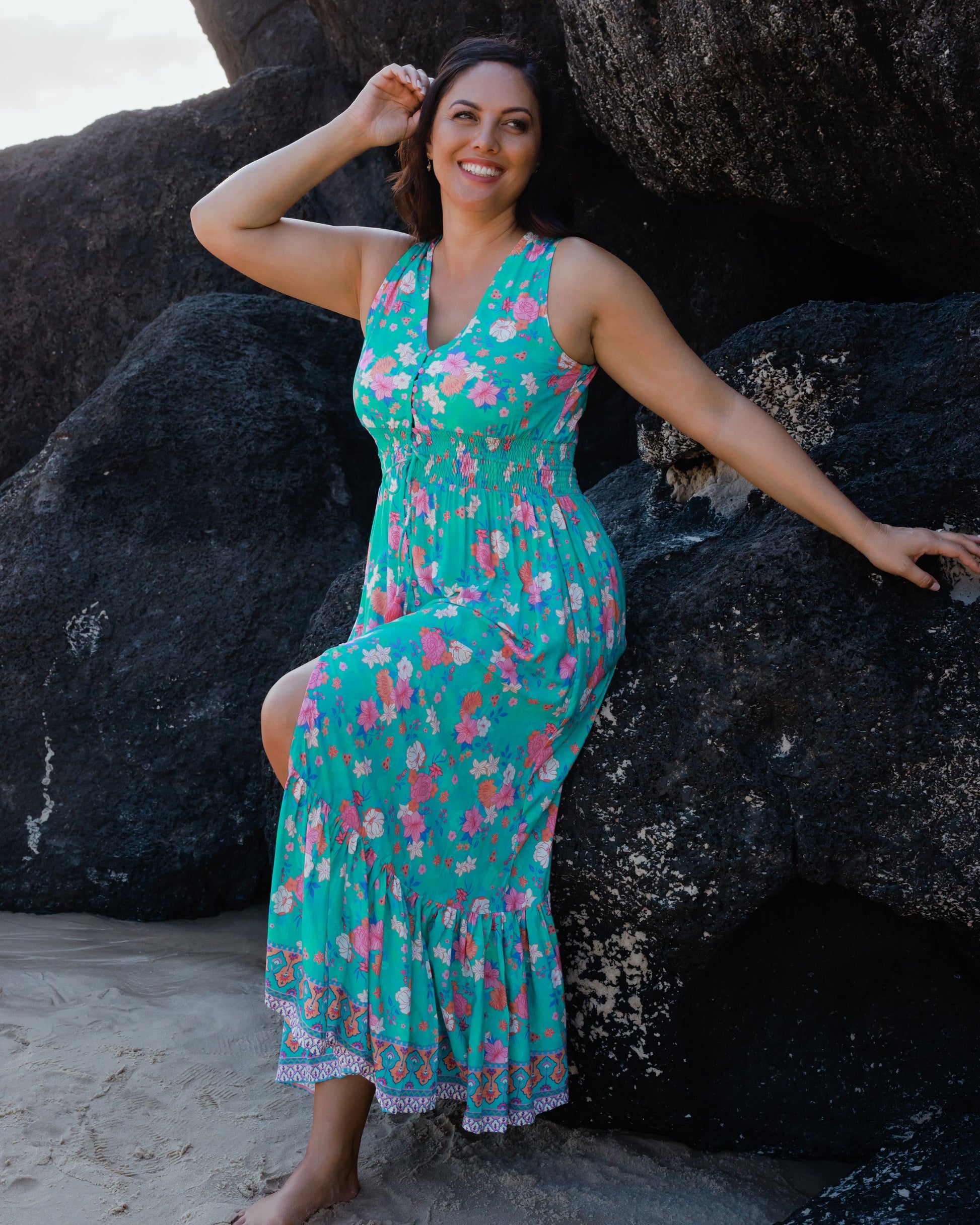 JASMINE MAXI DRESS SECRET GARDEN