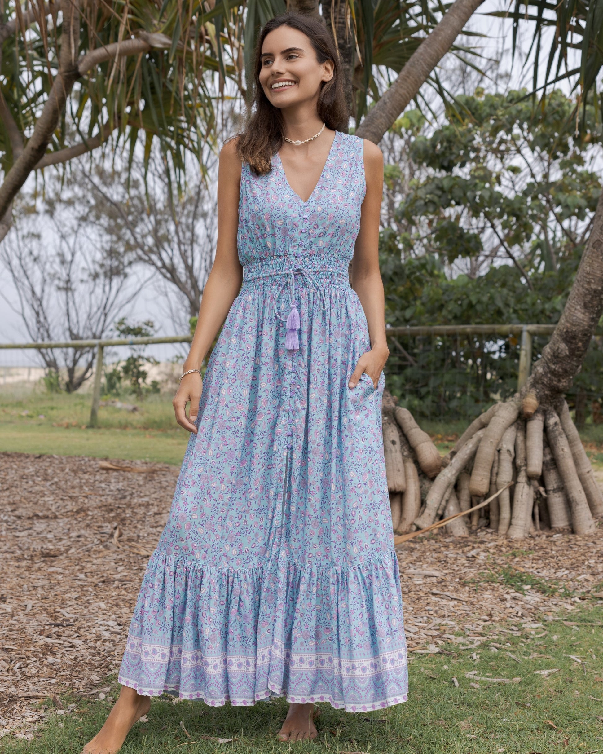 JASMINE MAXI DRESS SERENITY