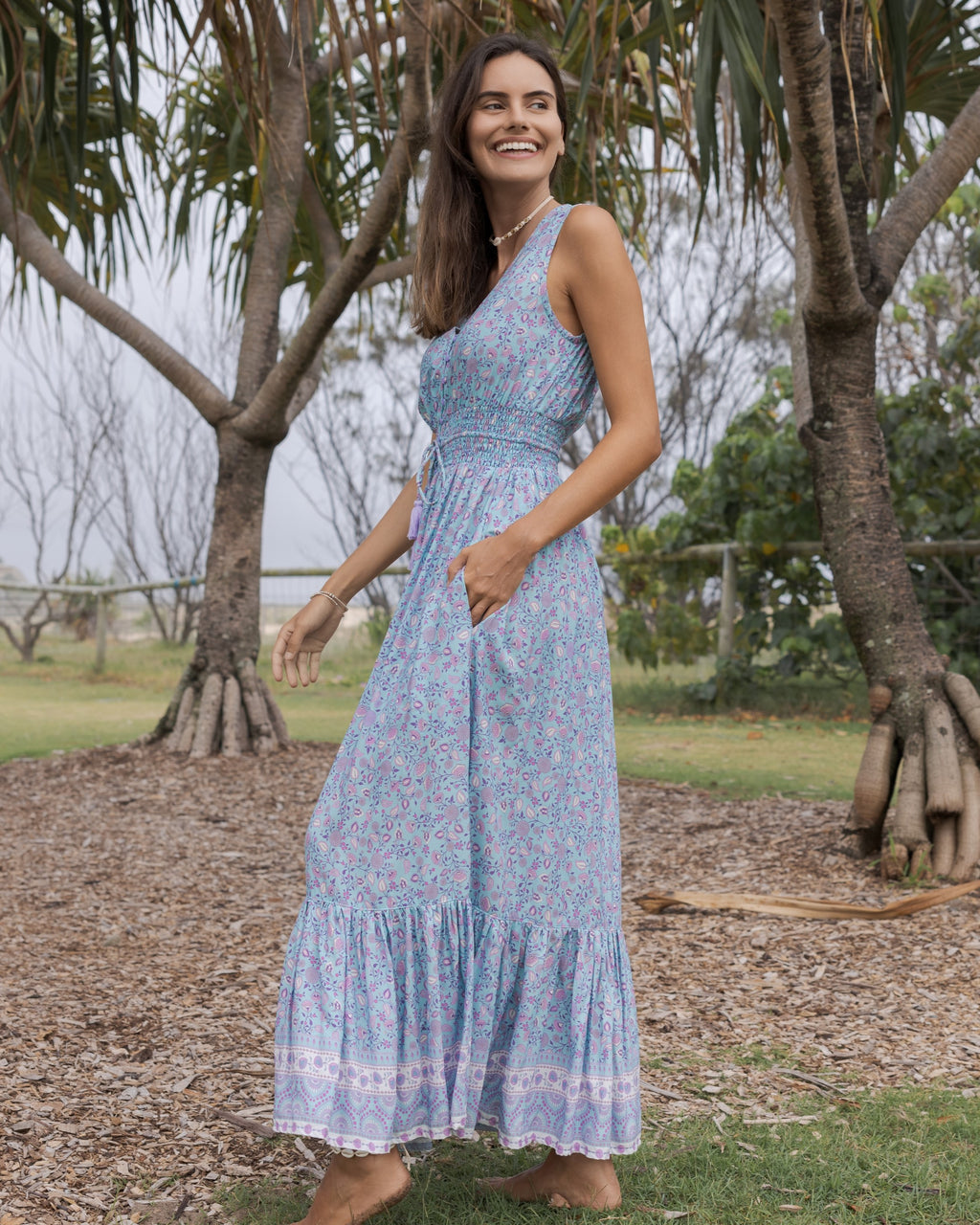 JASMINE MAXI DRESS SERENITY