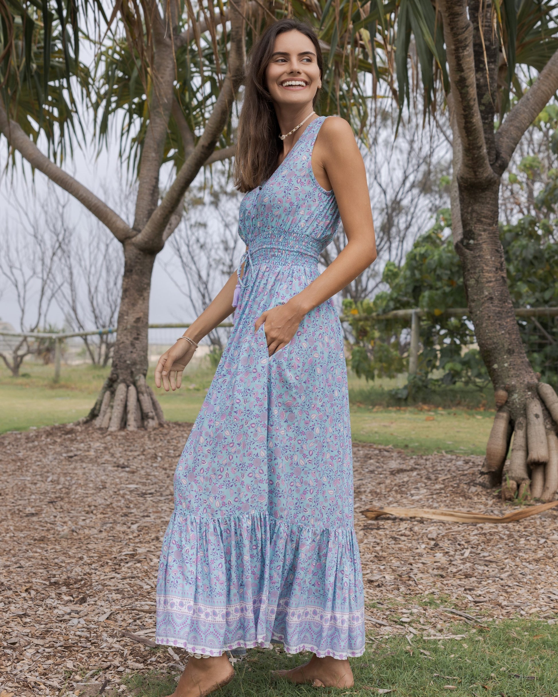 JASMINE MAXI DRESS SERENITY