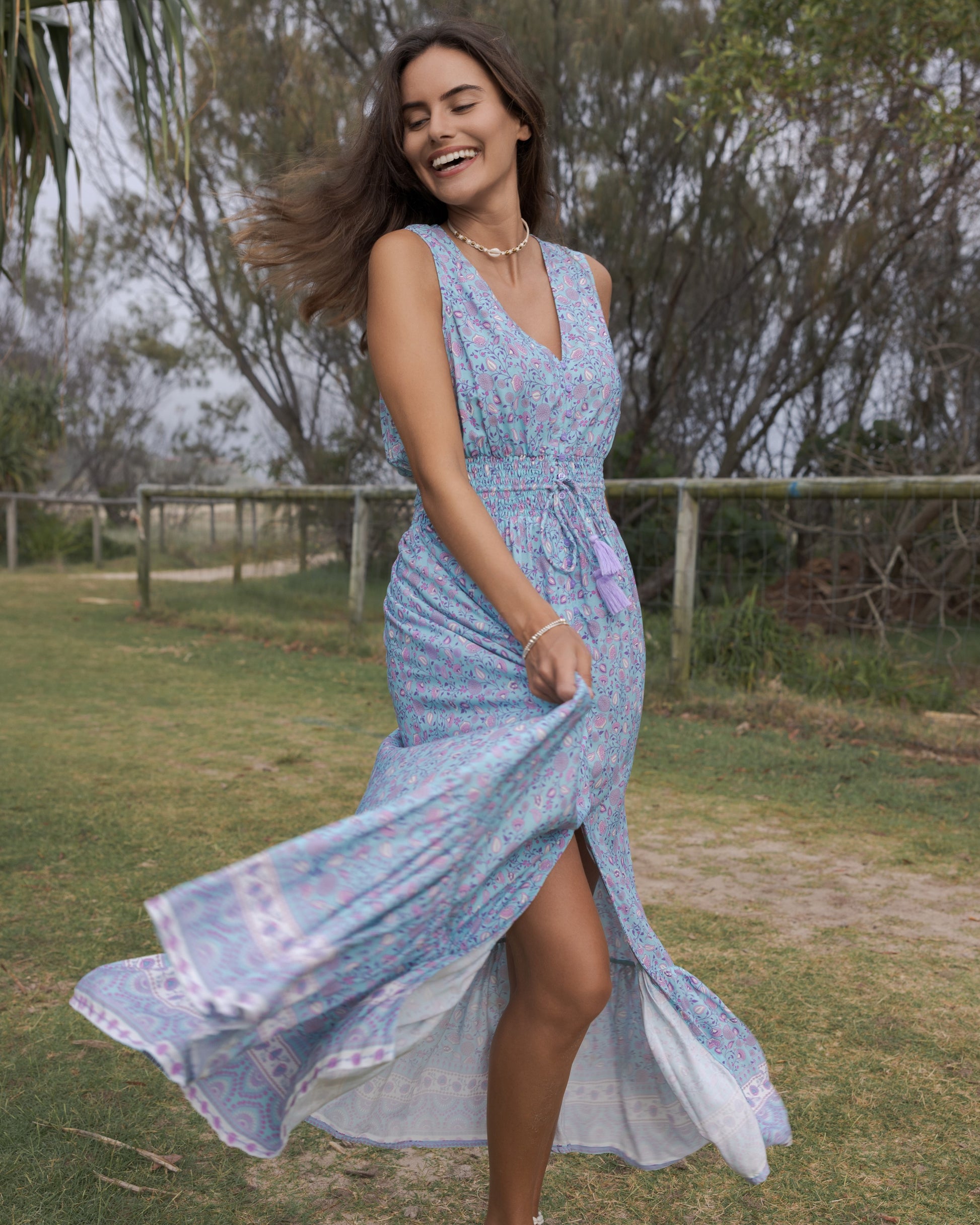 JASMINE MAXI DRESS SERENITY