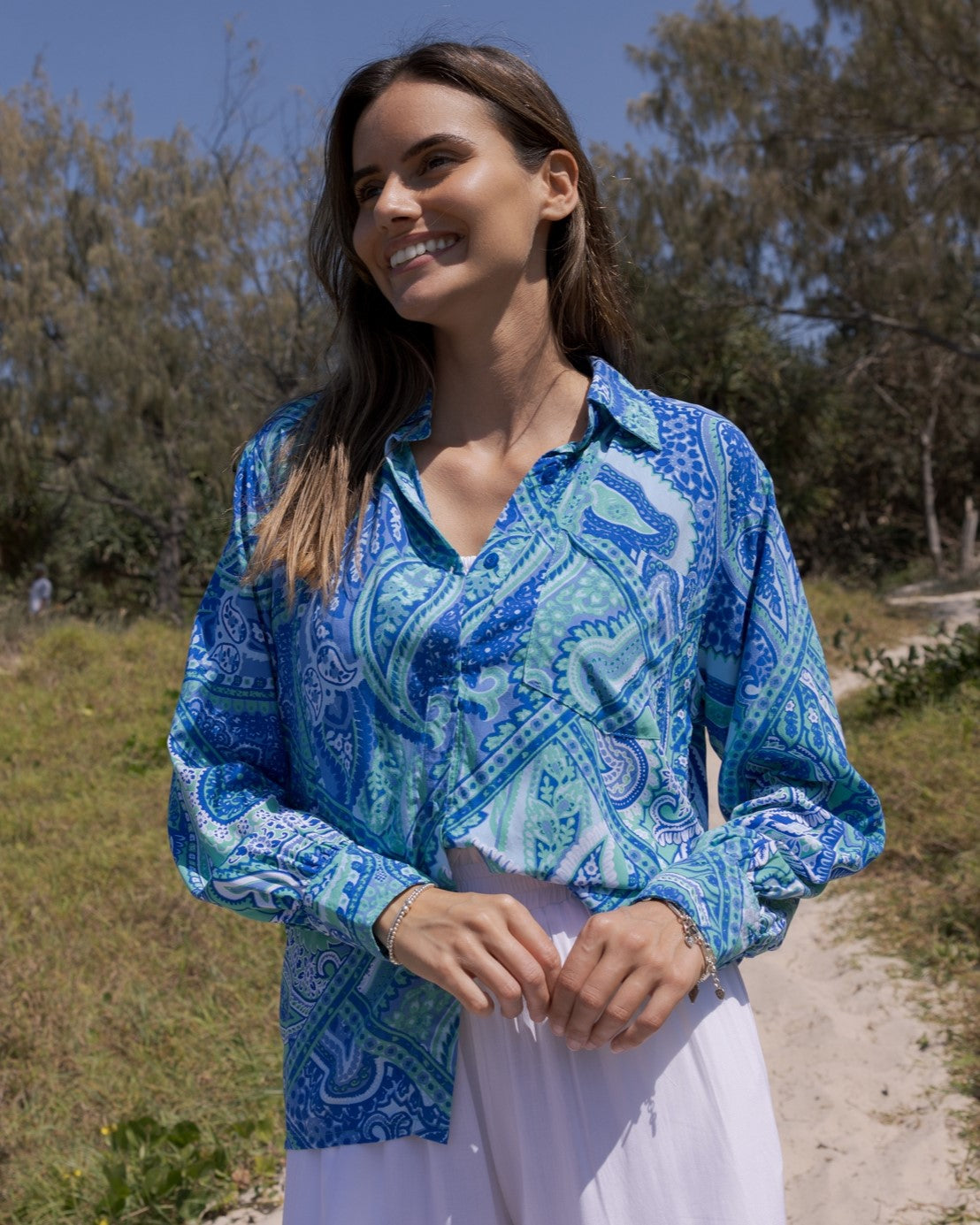 CAMILA SHIRT CASCADE