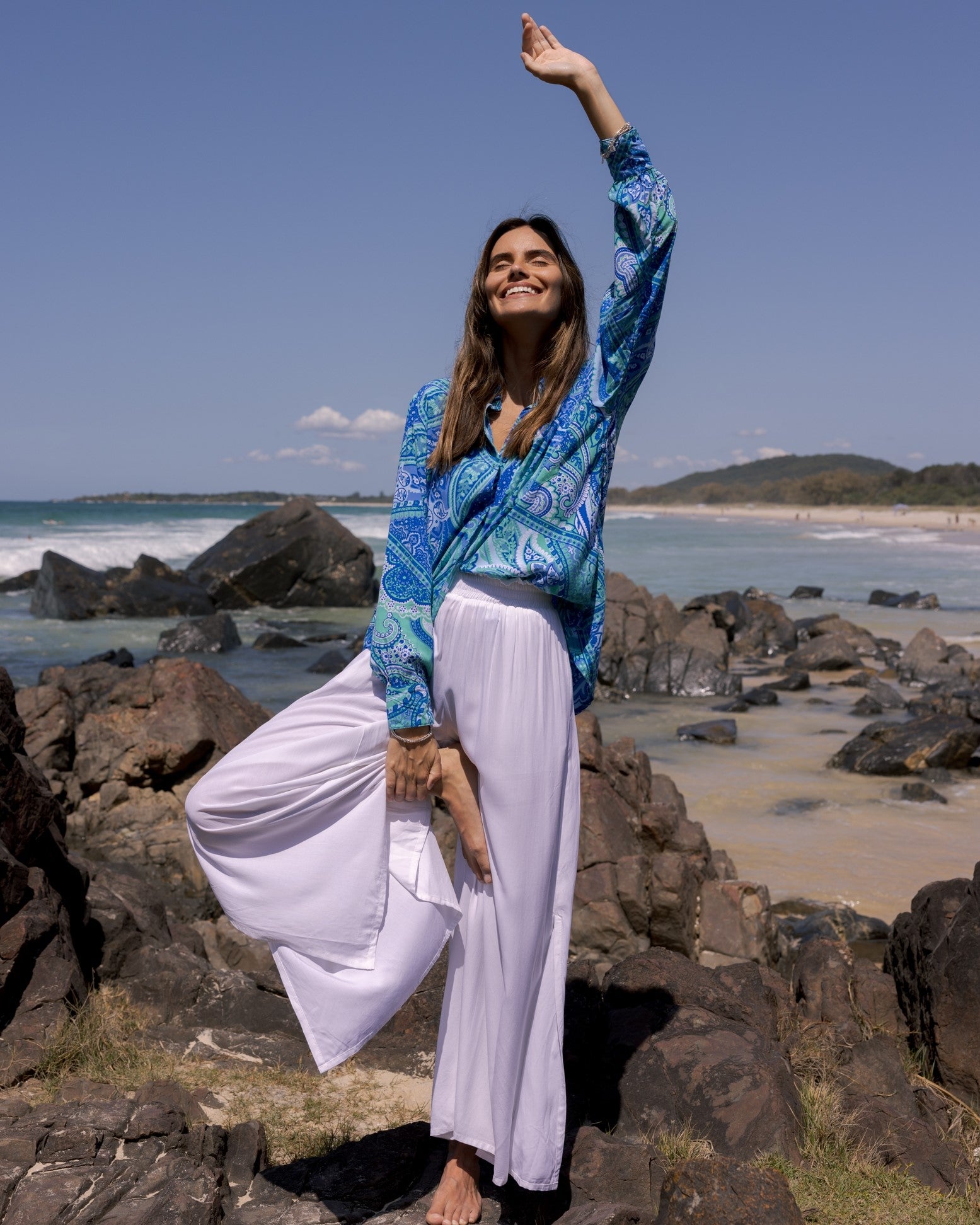 CAMILA SHIRT CASCADE