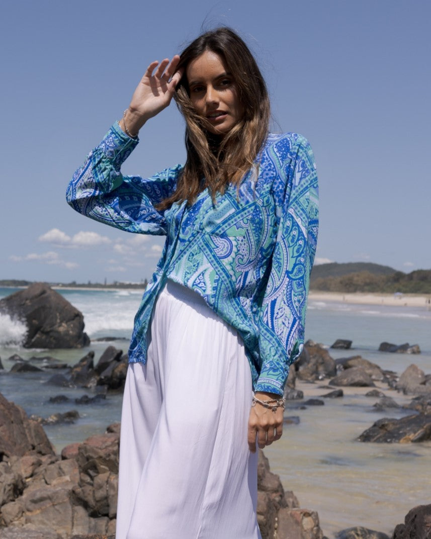 CAMILA SHIRT CASCADE