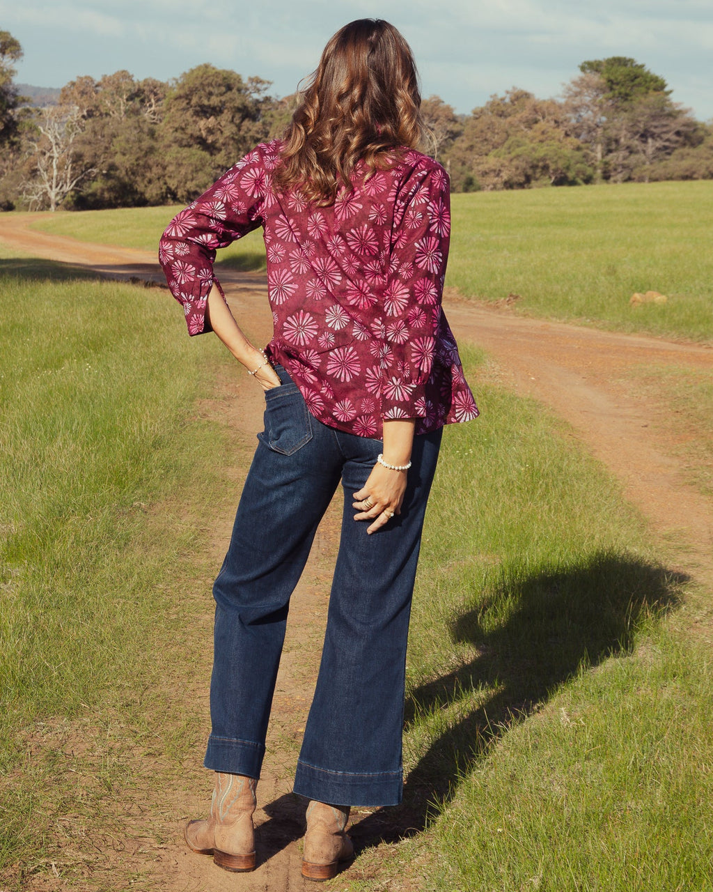 CAROLINE SHIRT COSMOS
