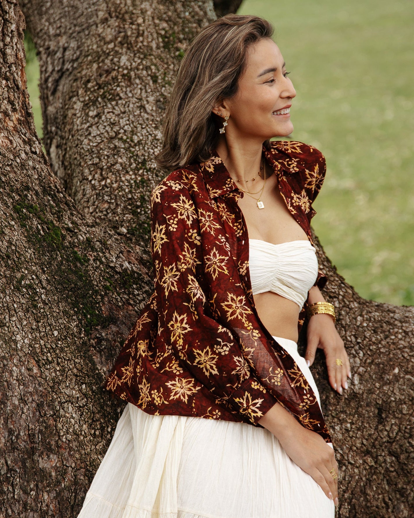 CAROLINE SHIRT TEAK