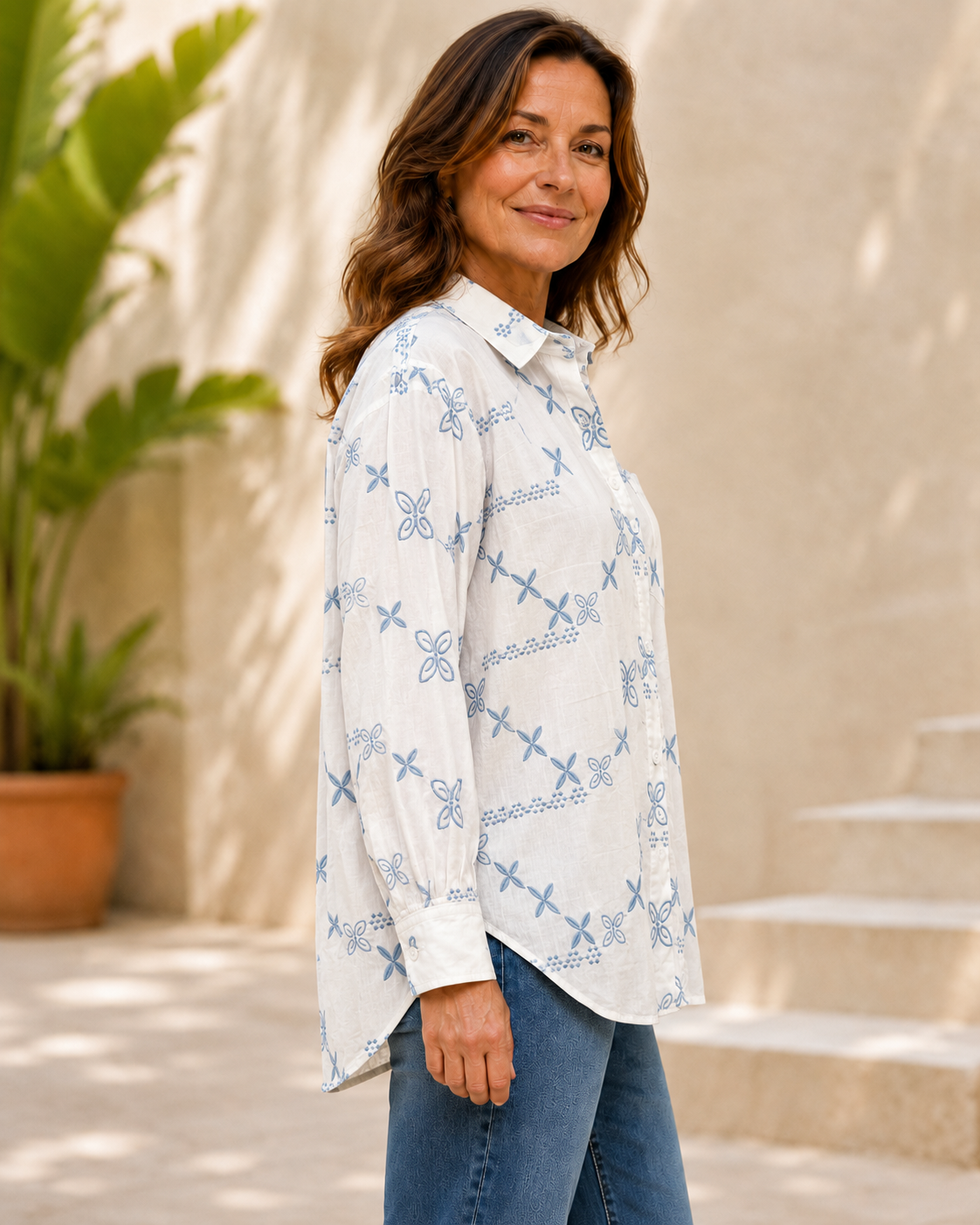 CAROLINE SHIRT SKY