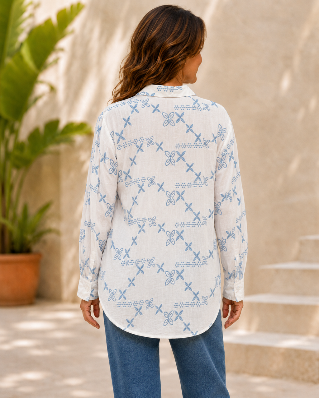 CAROLINE SHIRT SKY