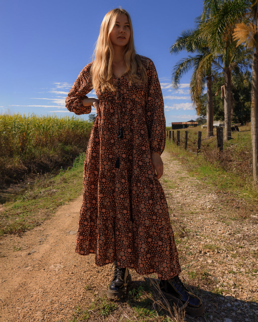 DIXIE MAXI DRESS HARMONY