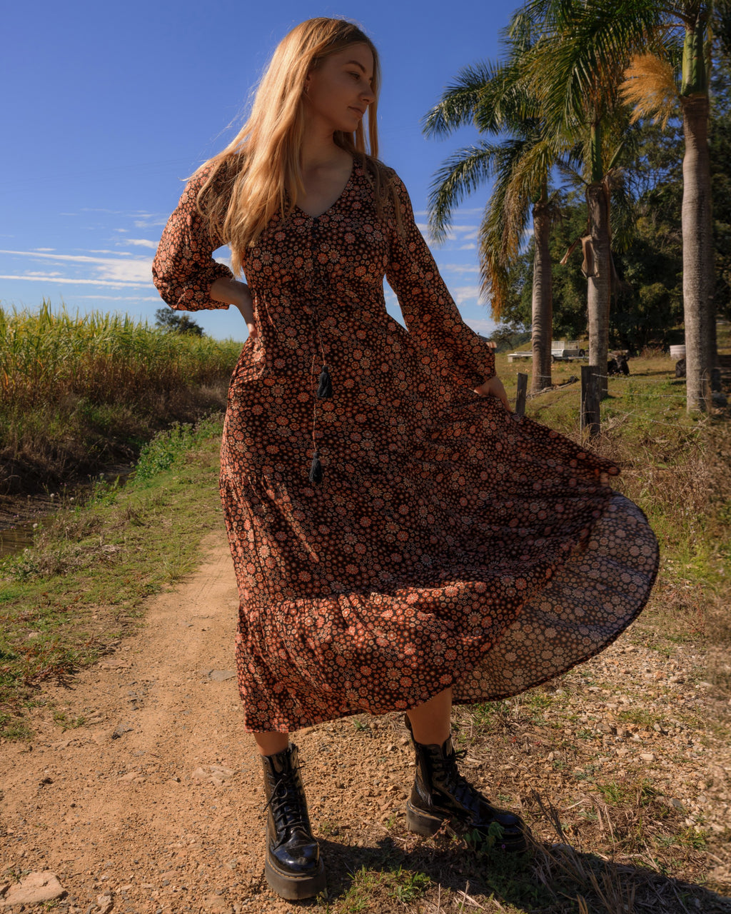 DIXIE MAXI DRESS HARMONY