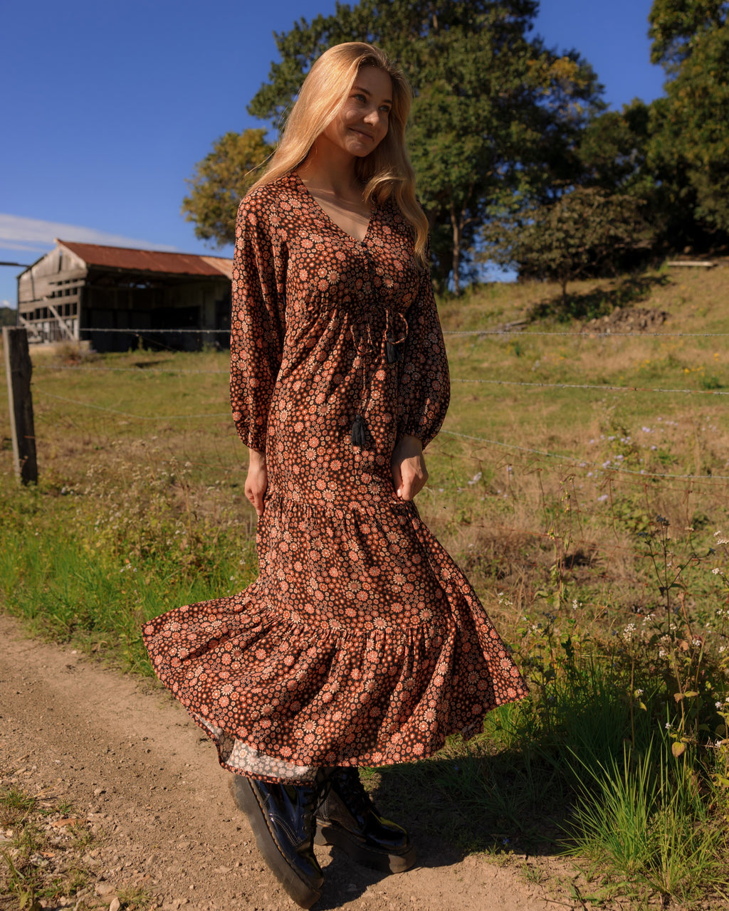 DIXIE MAXI DRESS HARMONY