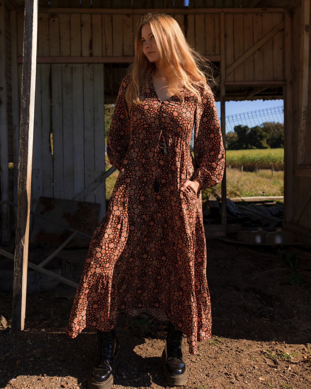 DIXIE MAXI DRESS HARMONY