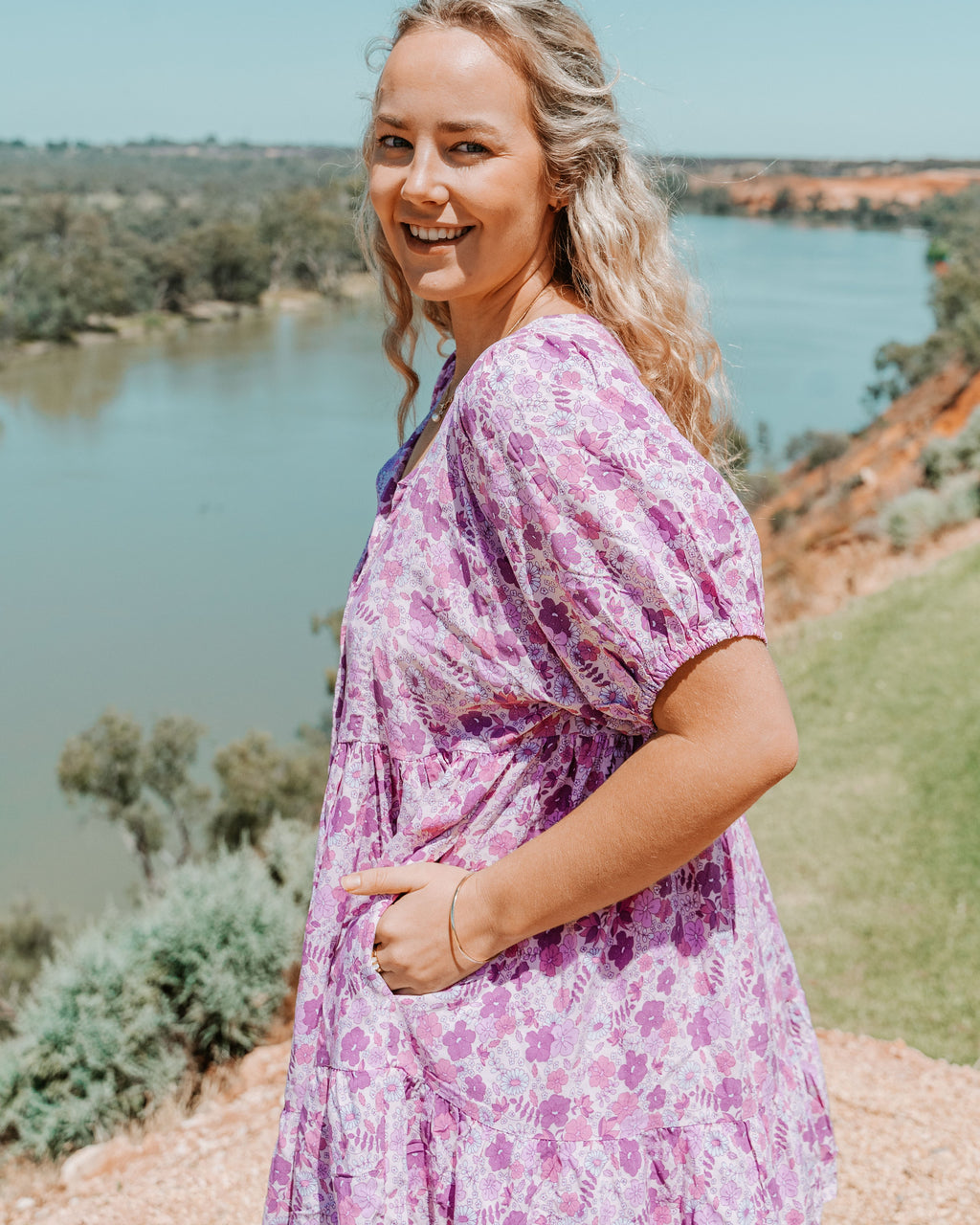 NINA MINI DRESS WILDBERRY