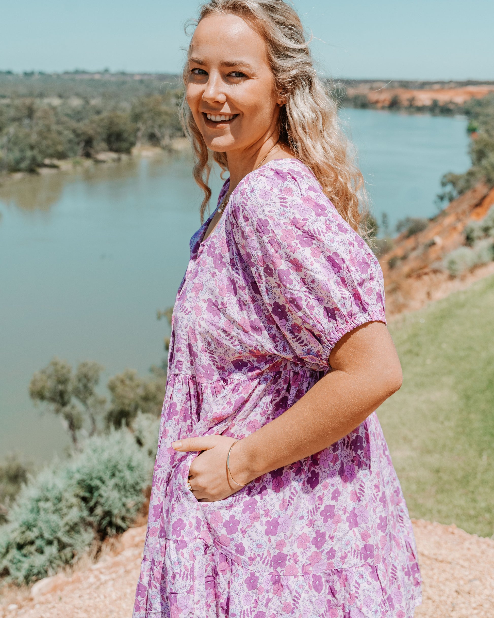 NINA MINI DRESS WILDBERRY