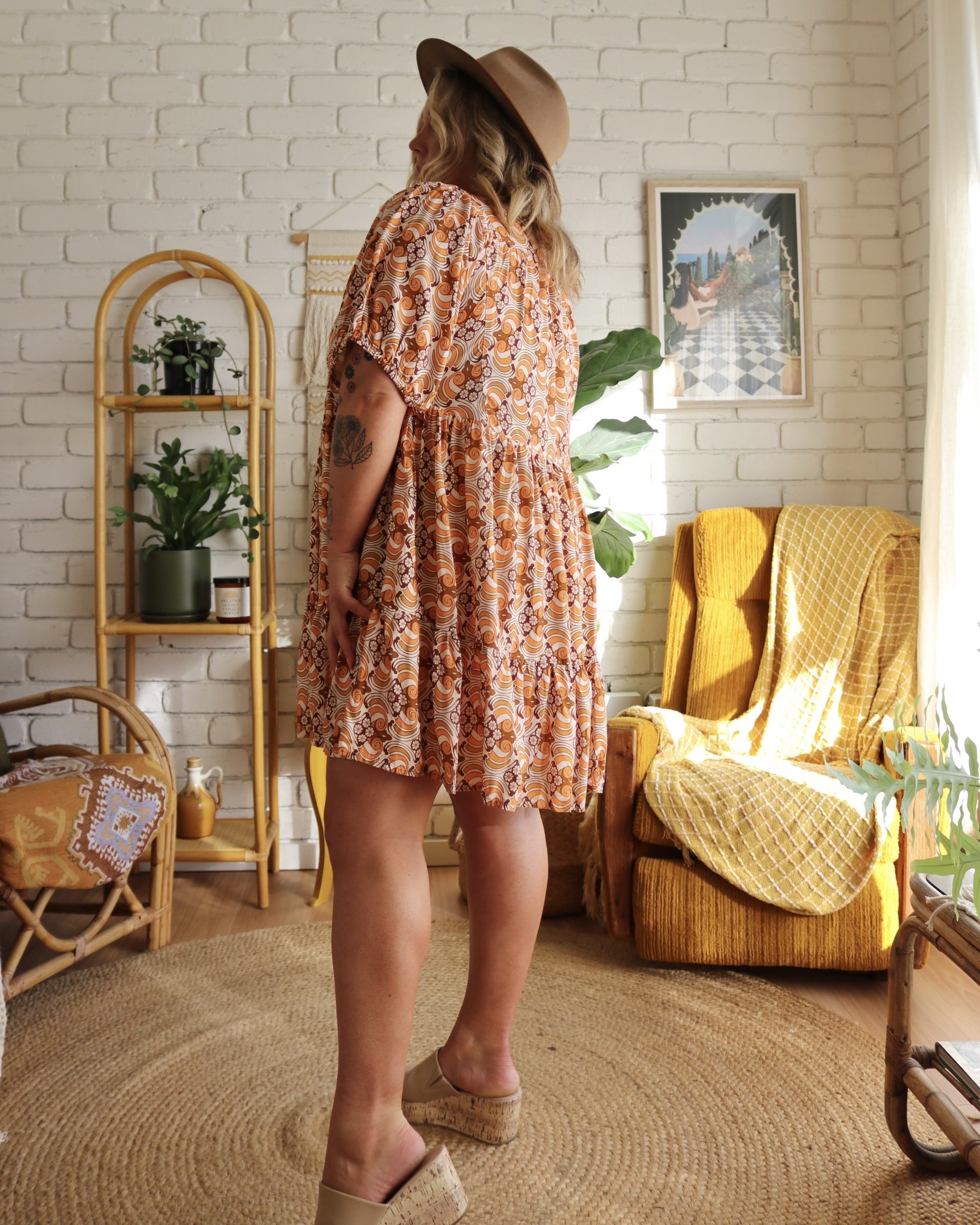 NINA MINI DRESS TWIGGY
