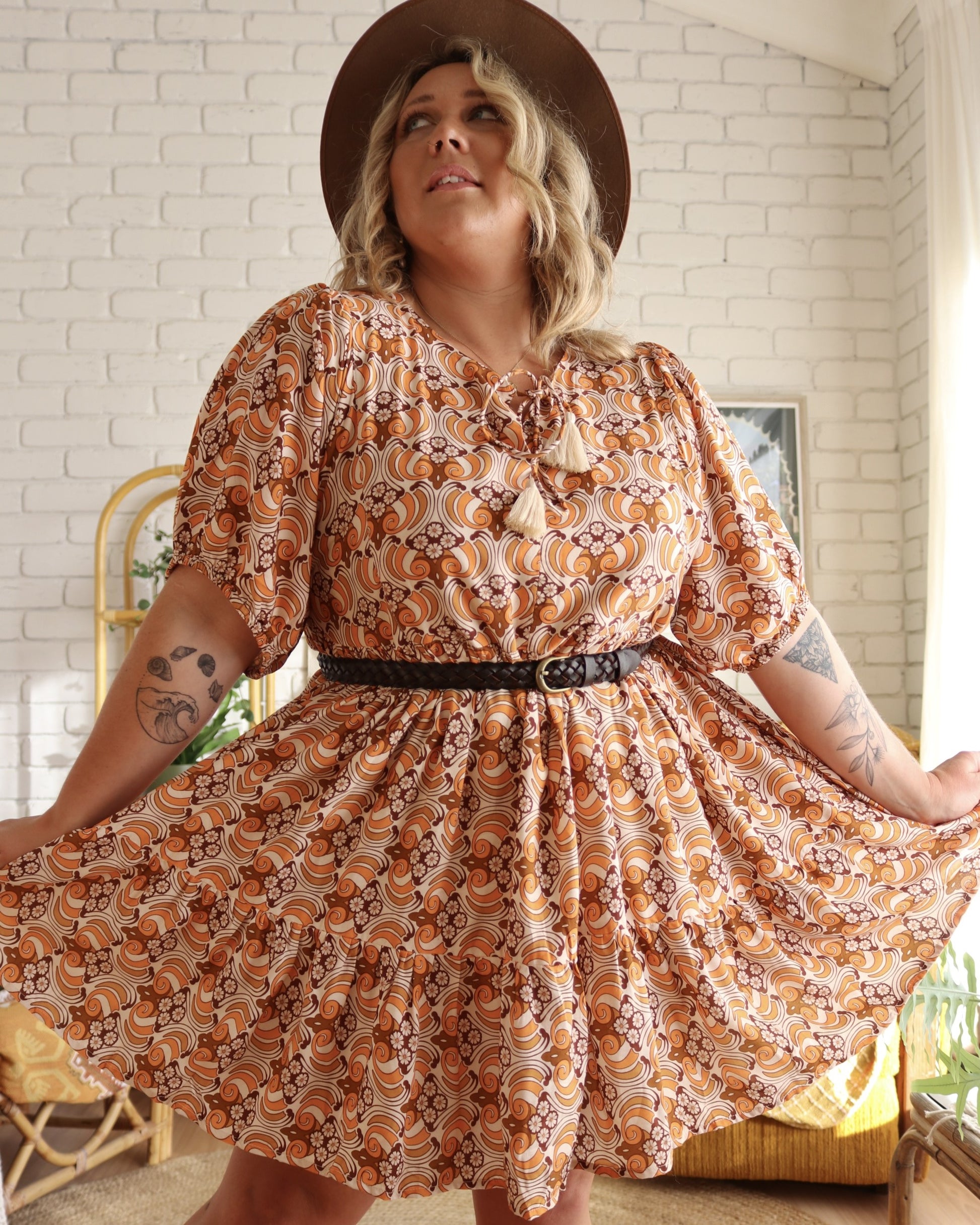NINA MINI DRESS TWIGGY