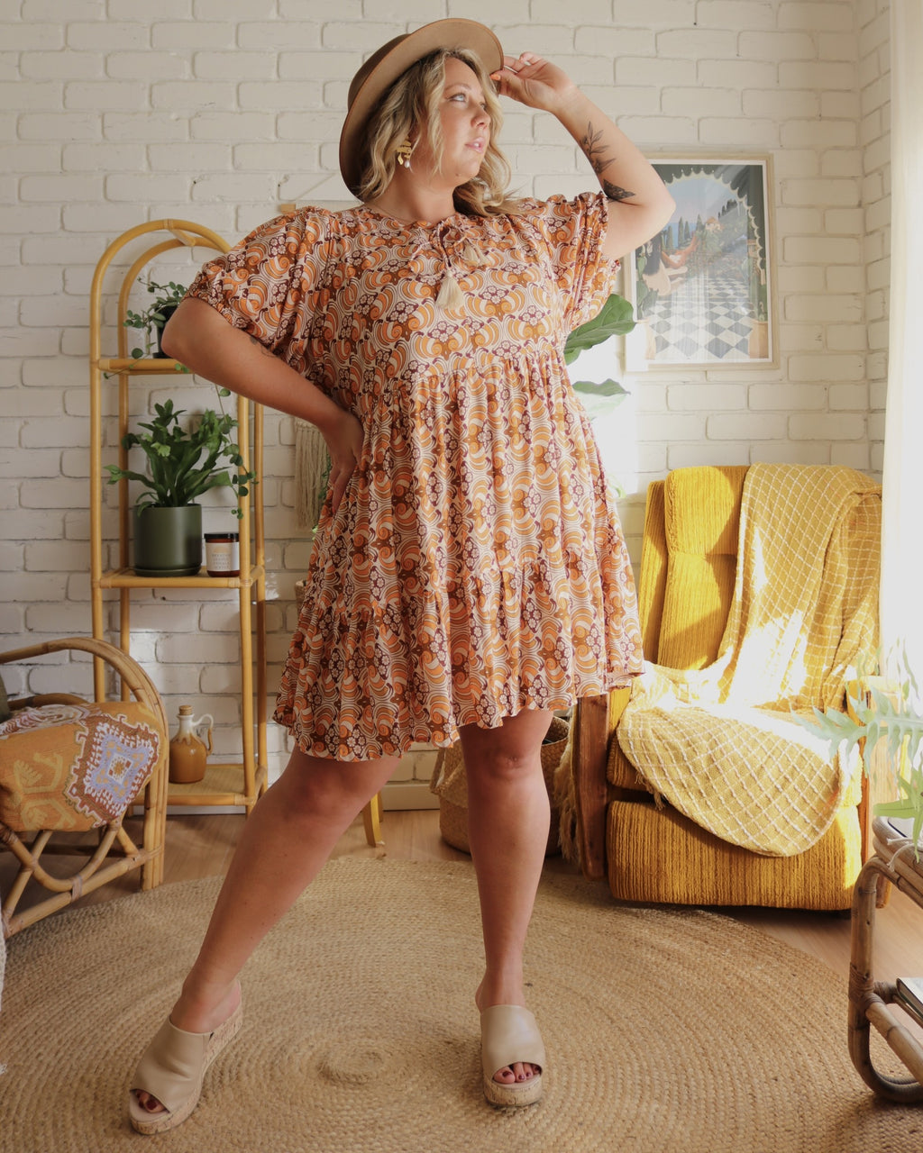 NINA MINI DRESS TWIGGY