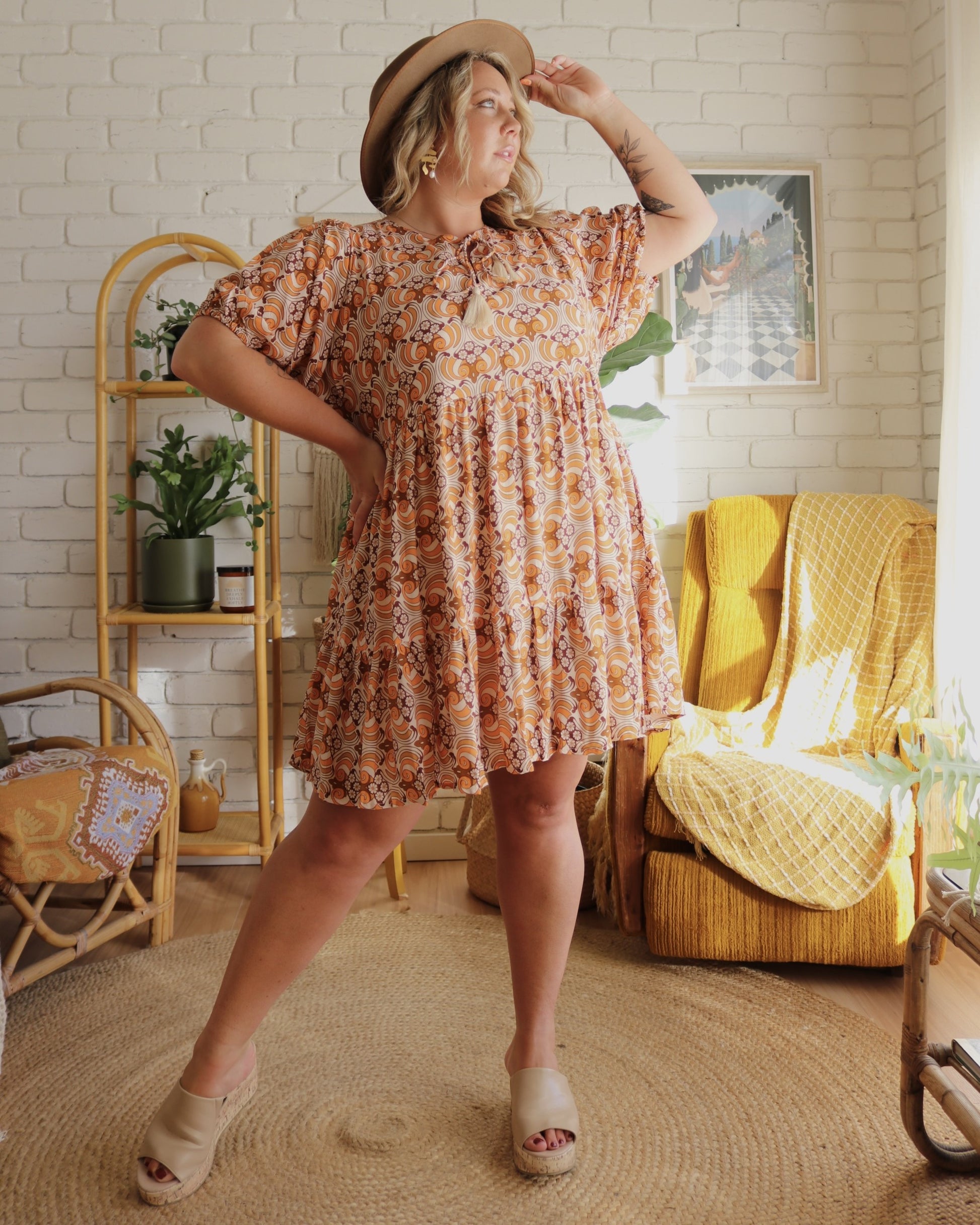NINA MINI DRESS TWIGGY