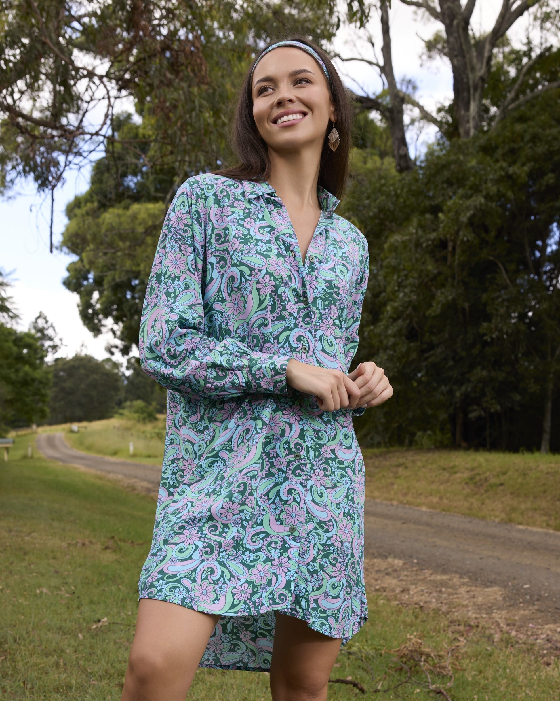 BILLIE SHIRT DRESS SUMMER OF LOVE