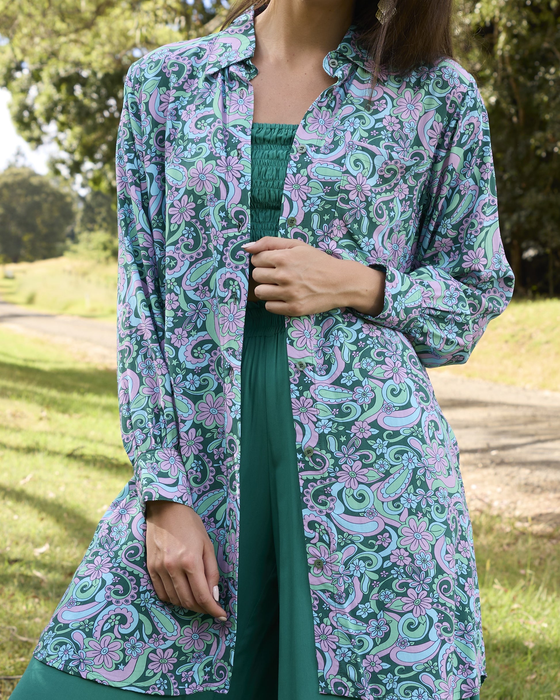BILLIE SHIRT DRESS SUMMER OF LOVE