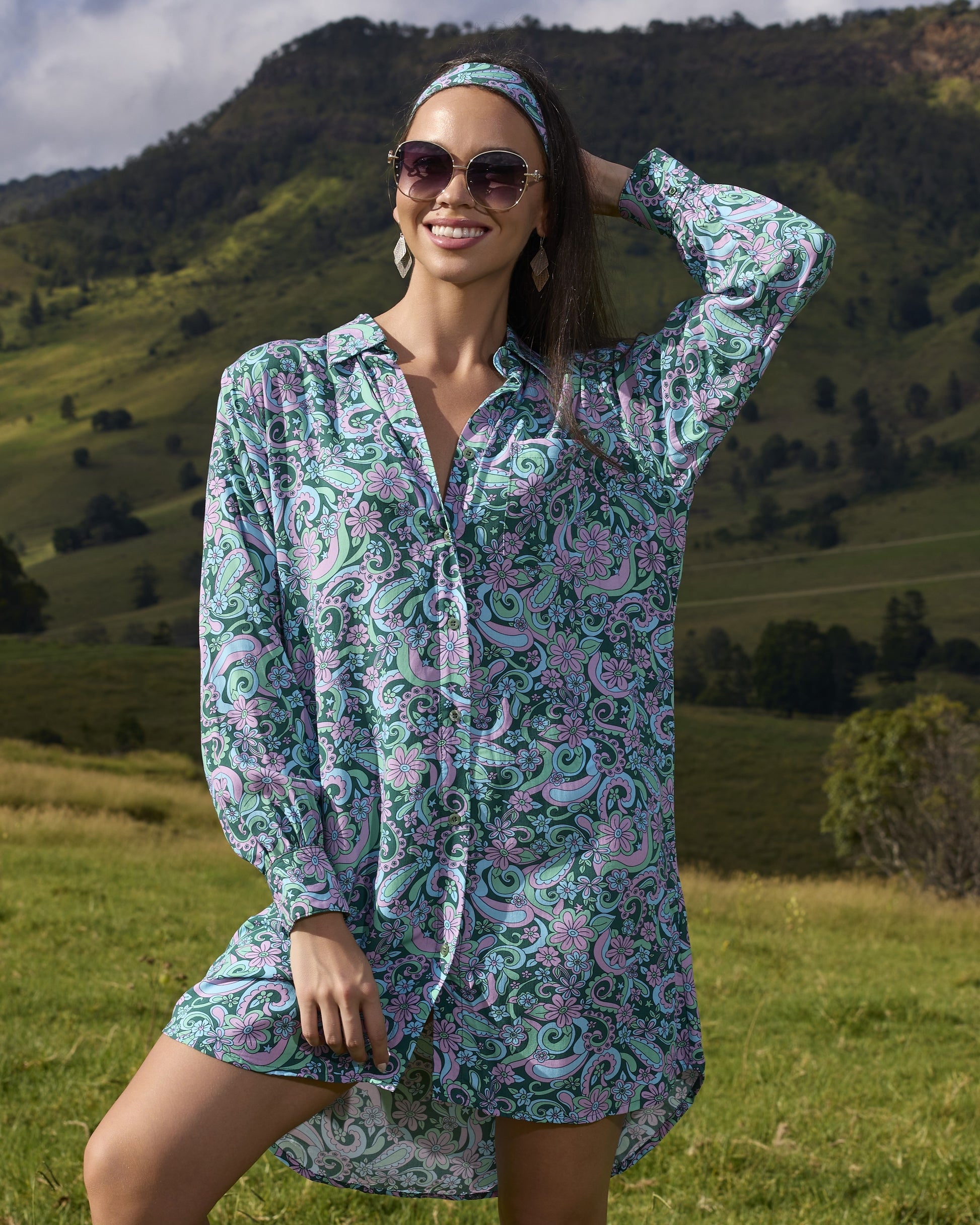 BILLIE SHIRT DRESS SUMMER OF LOVE