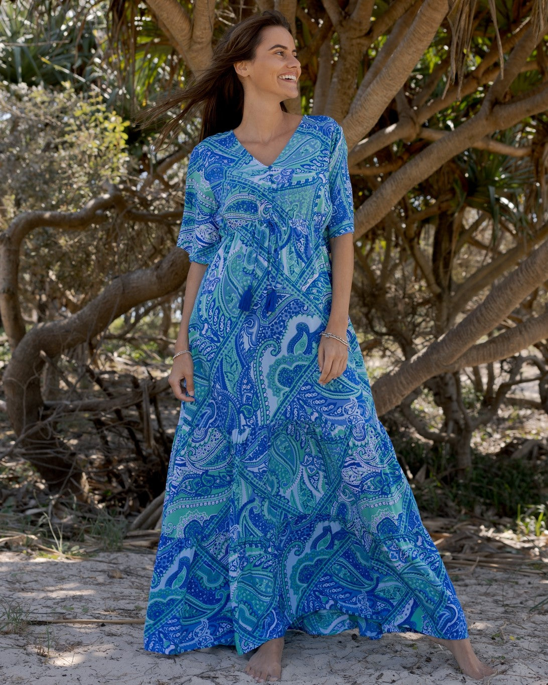 MARA MAXI DRESS CASCADE