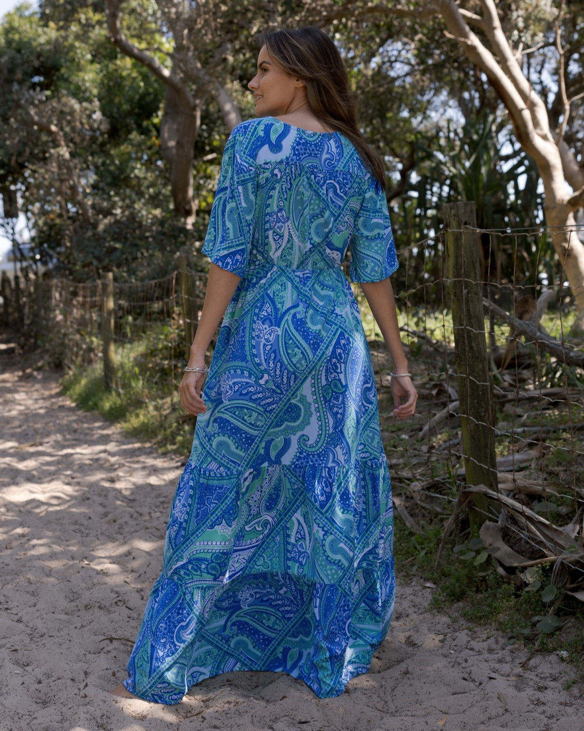 MARA MAXI DRESS CASCADE