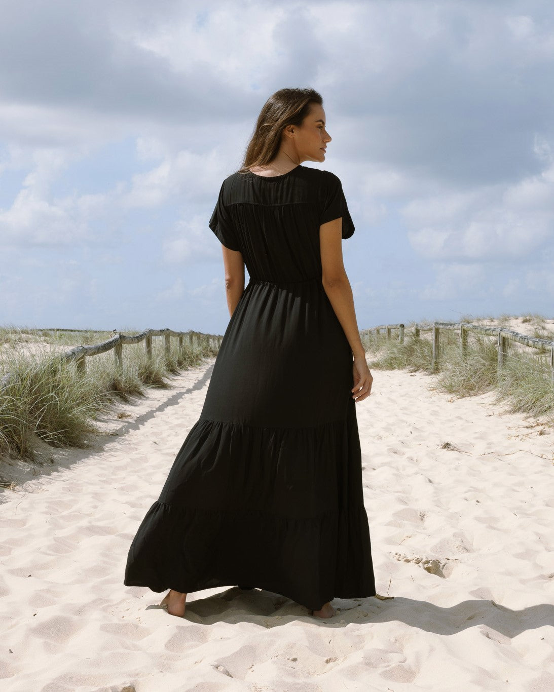 NOLA MAXI DRESS BLACK