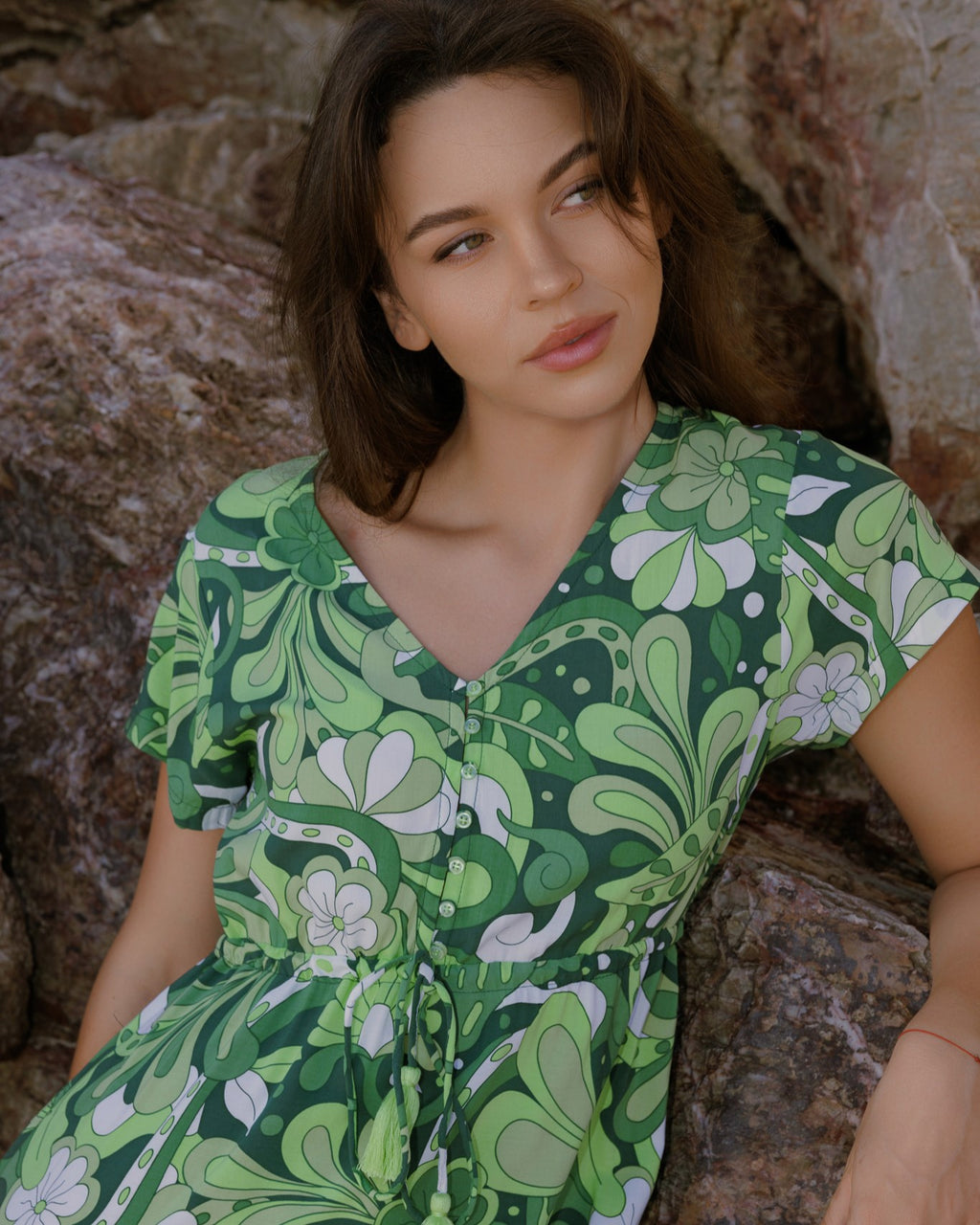 NOLA MAXI DRESS MOJITO