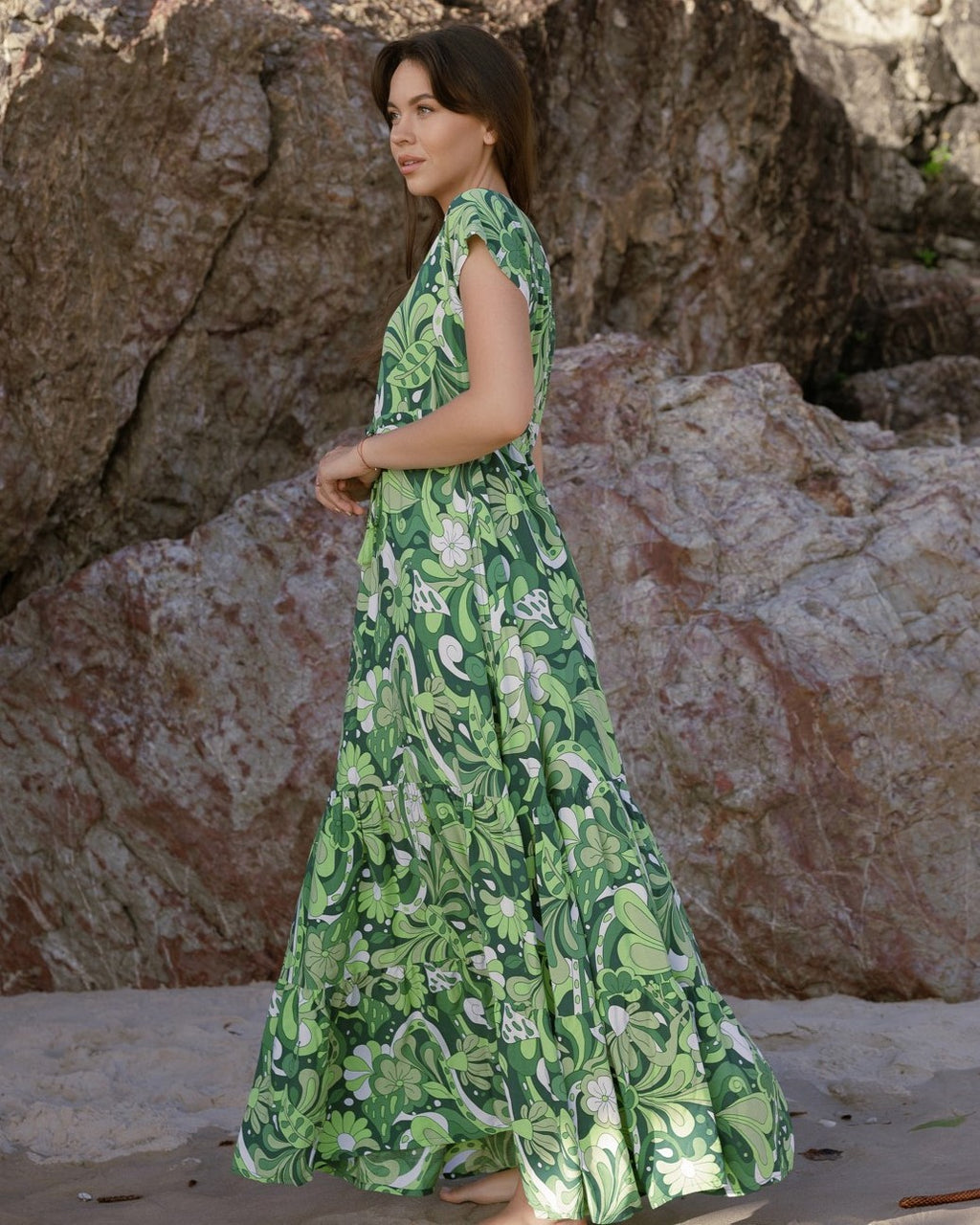 NOLA MAXI DRESS MOJITO