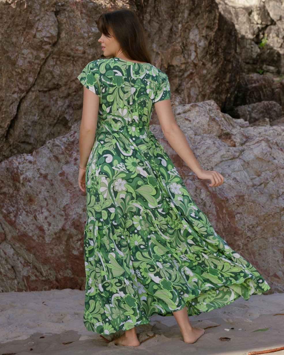NOLA MAXI DRESS MOJITO