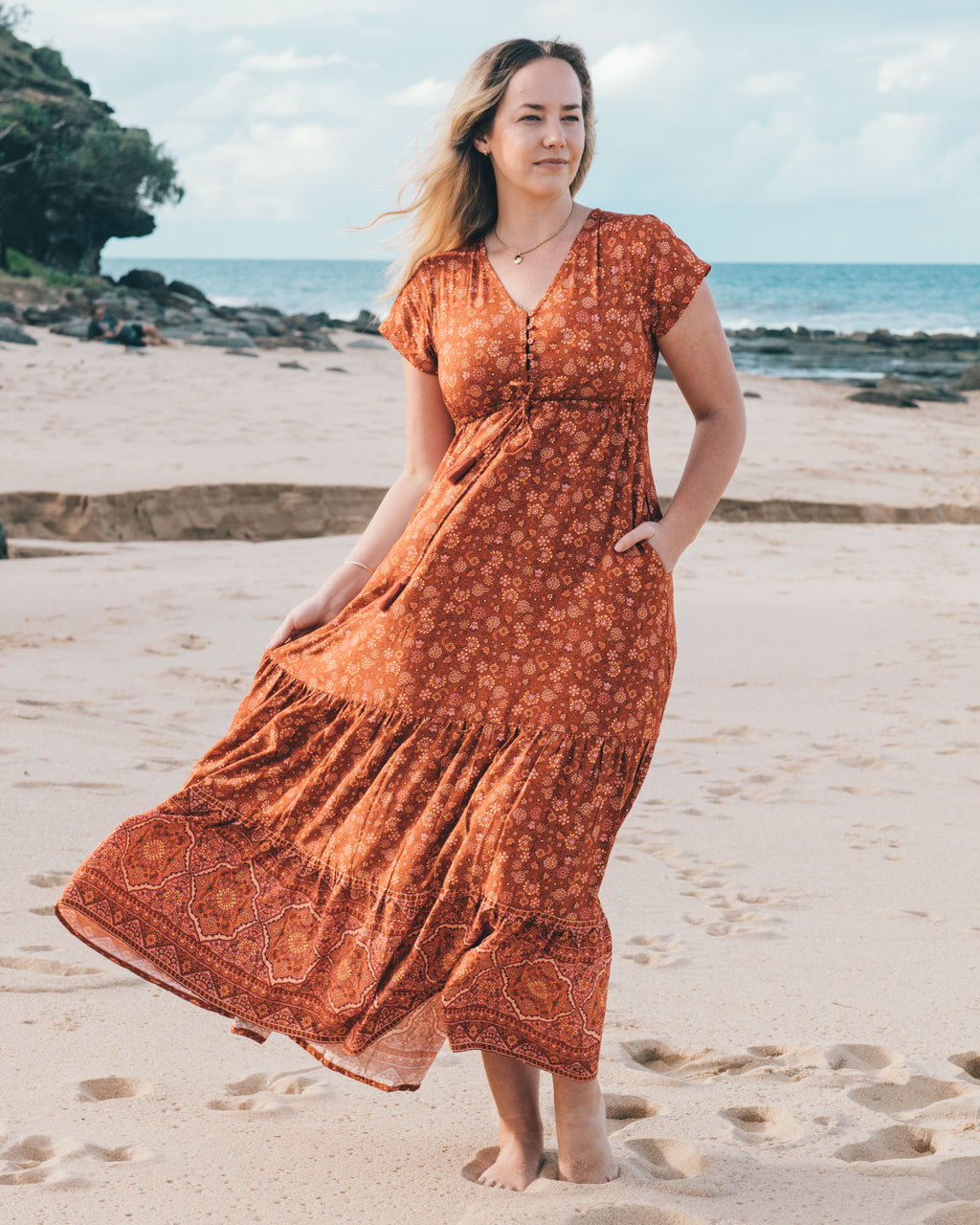 NOLA MAXI DRESS SAVANNA
