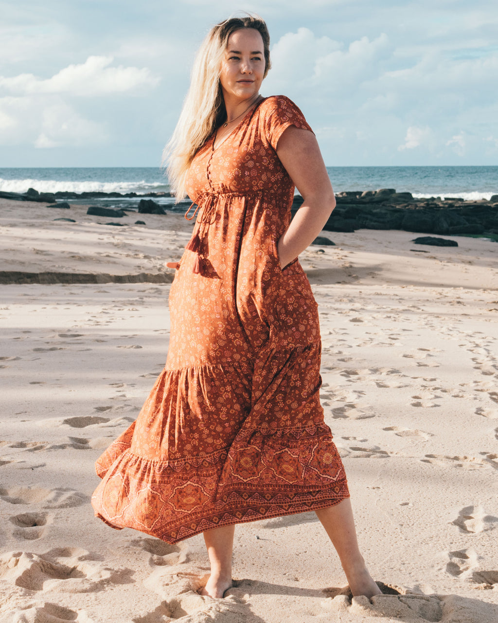 NOLA MAXI DRESS SAVANNA