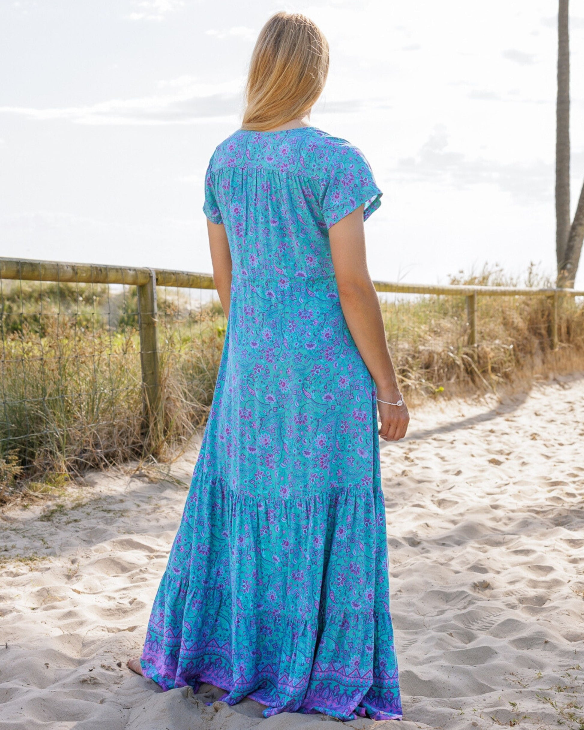 NOLA MAXI DRESS TRANQUILITY