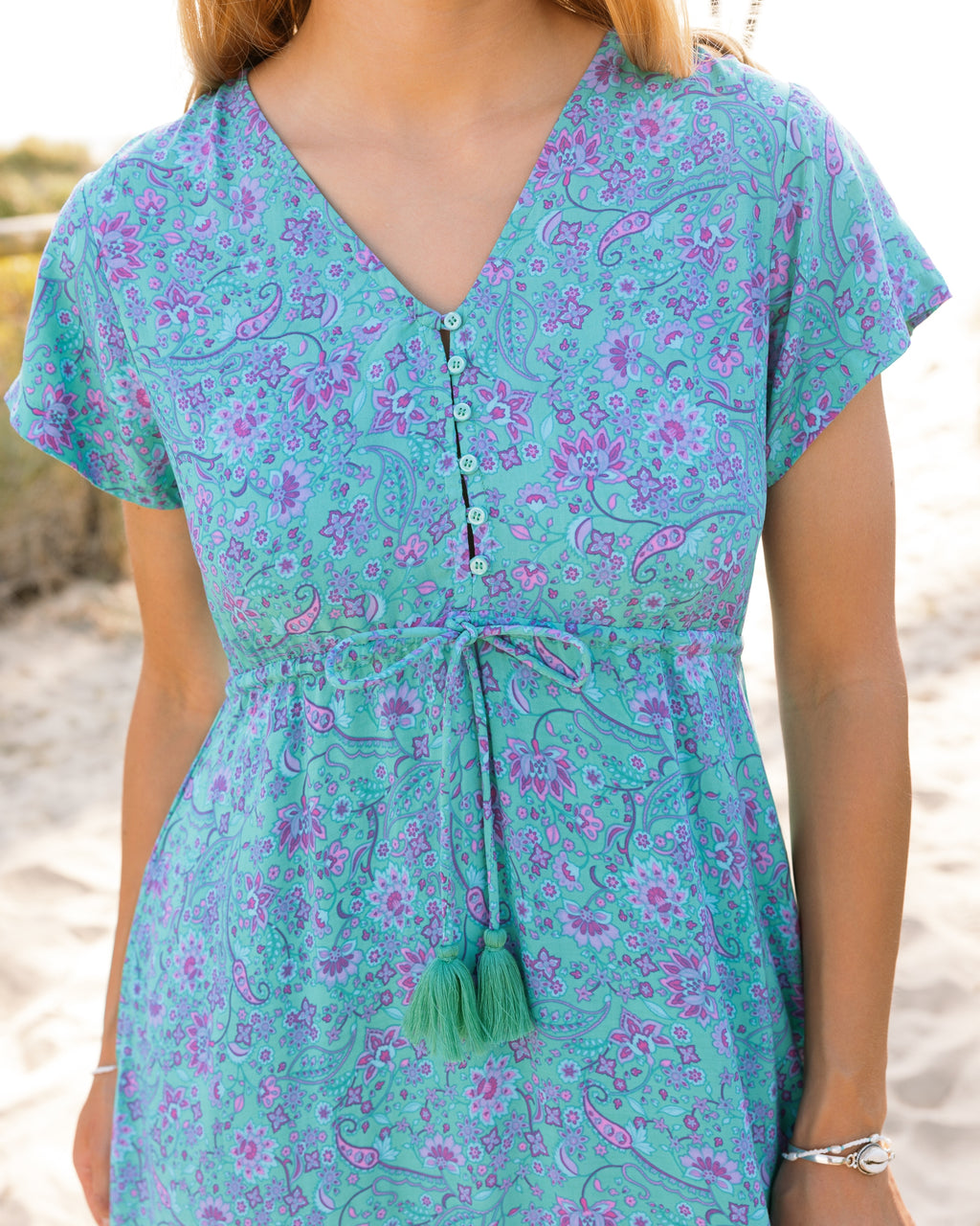 NOLA MAXI DRESS TRANQUILITY