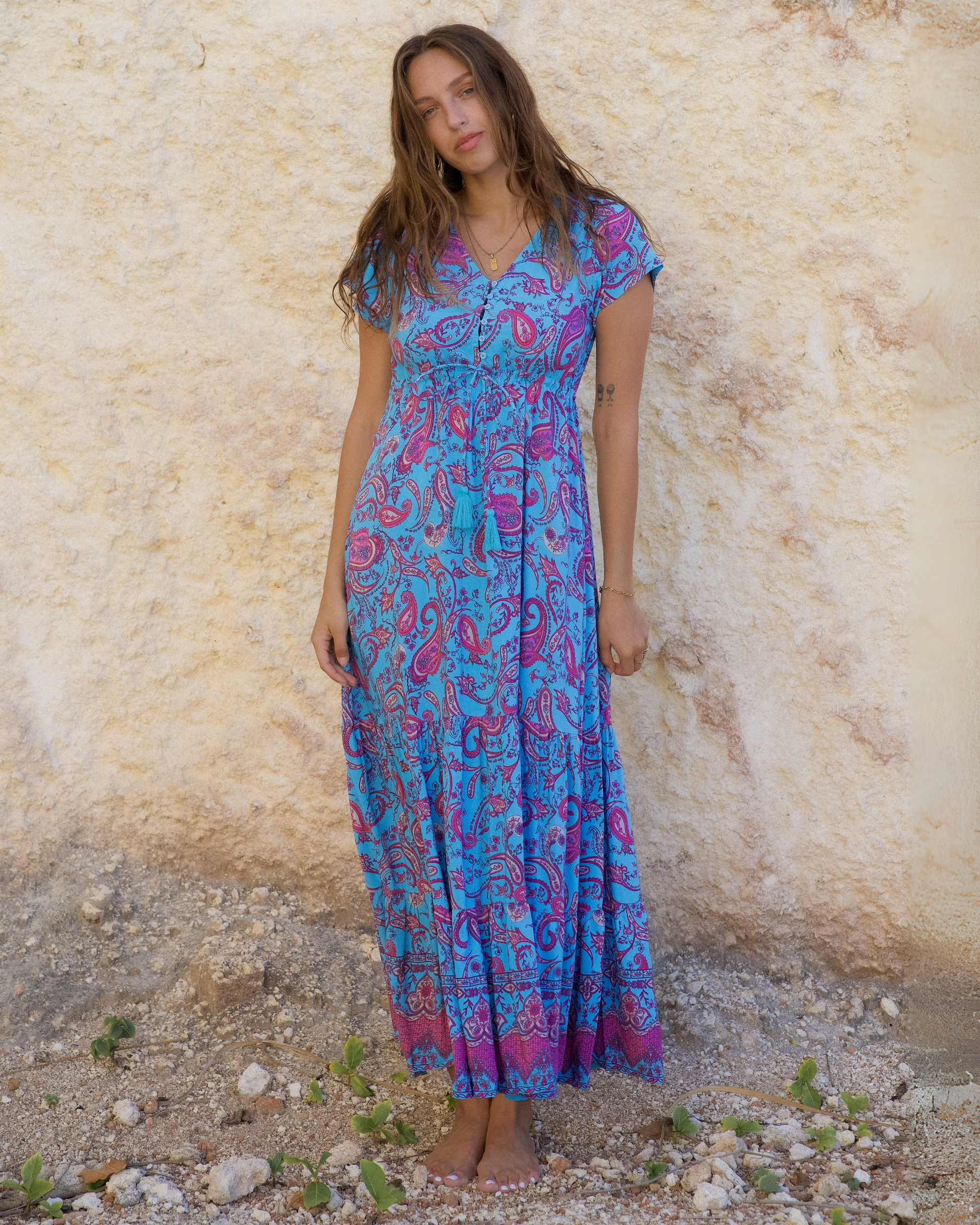 NOLA MAXI DRESS DREAMSCAPE