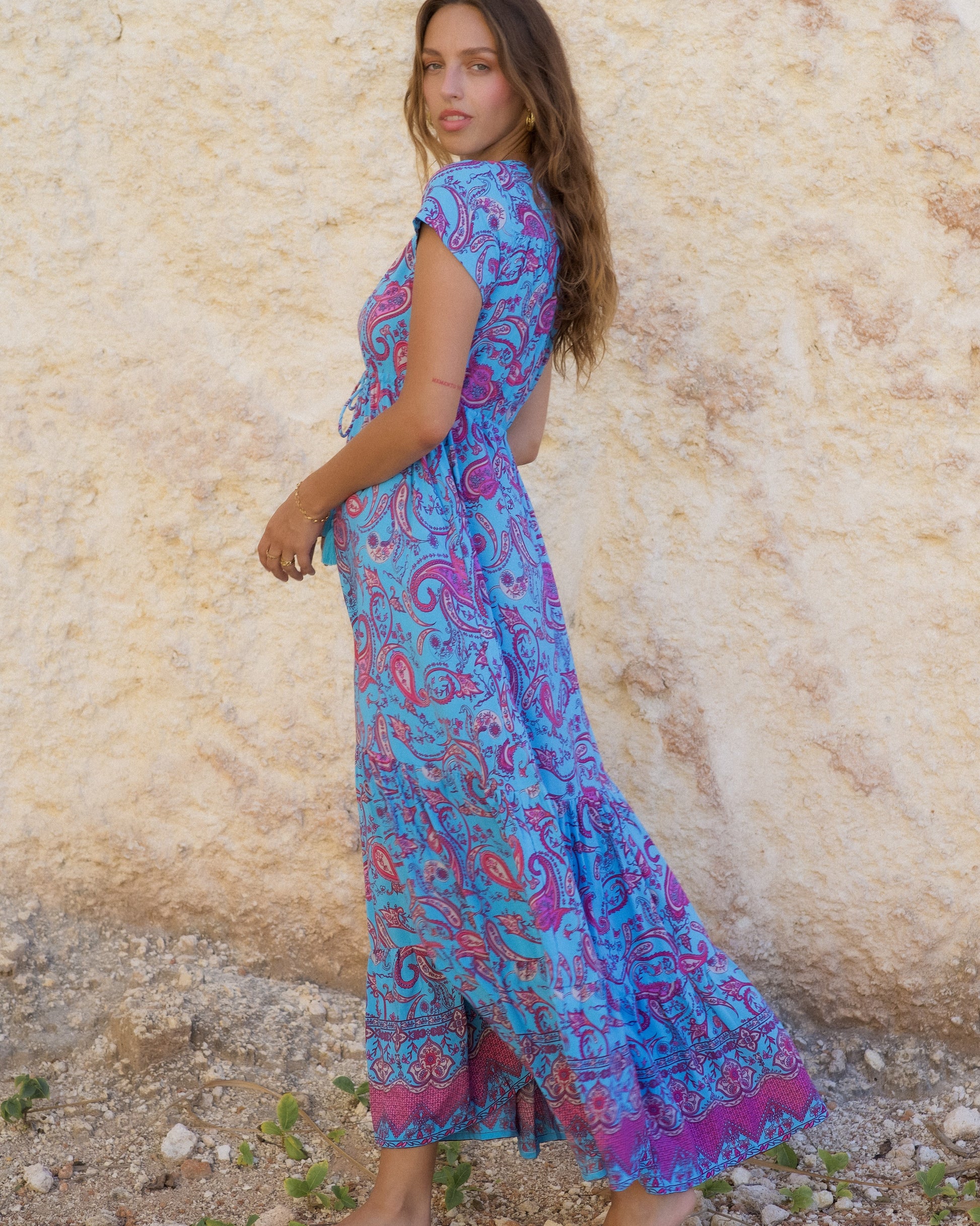 NOLA MAXI DRESS DREAMSCAPE