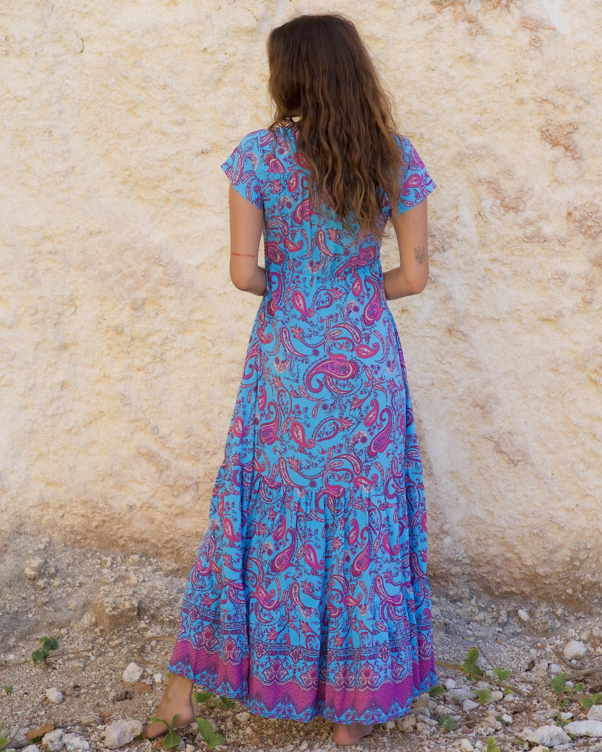 NOLA MAXI DRESS DREAMSCAPE