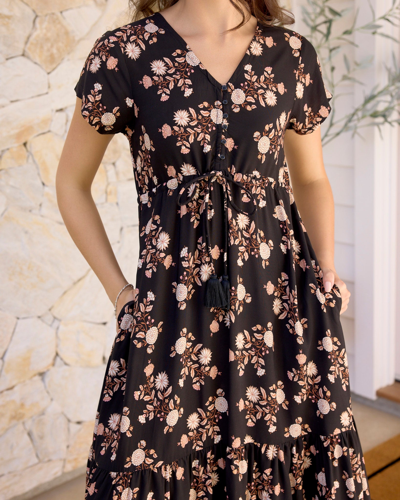 NOLA MAXI DRESS INTERBLOOM