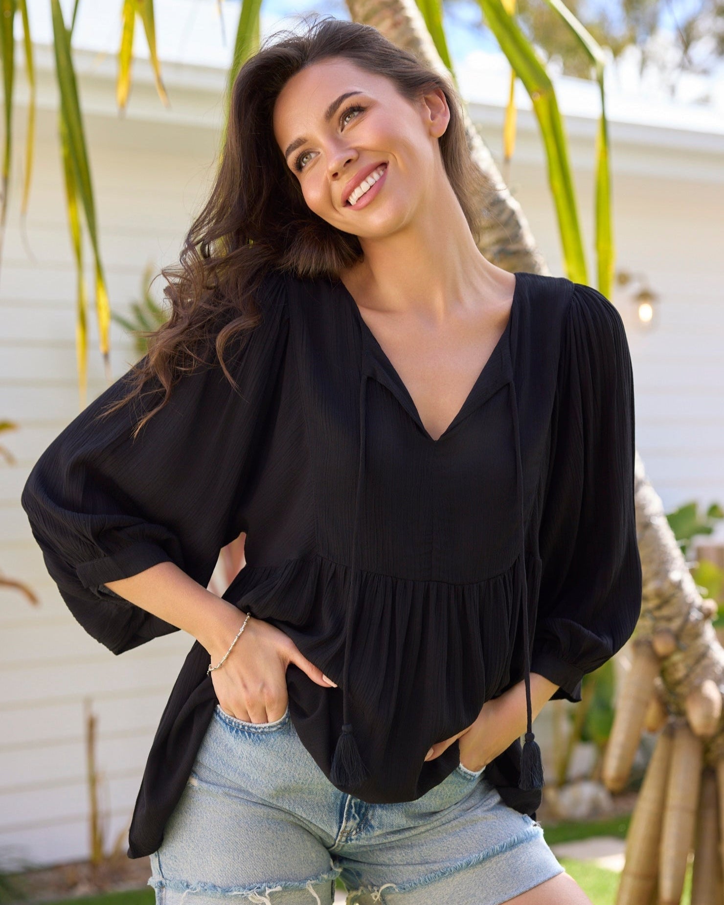 DEVIN TOP BLACK