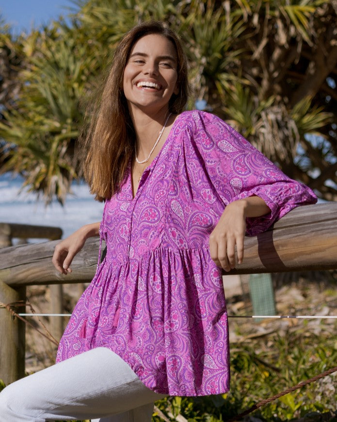 BAMBIE TOP ULTRA VIOLET
