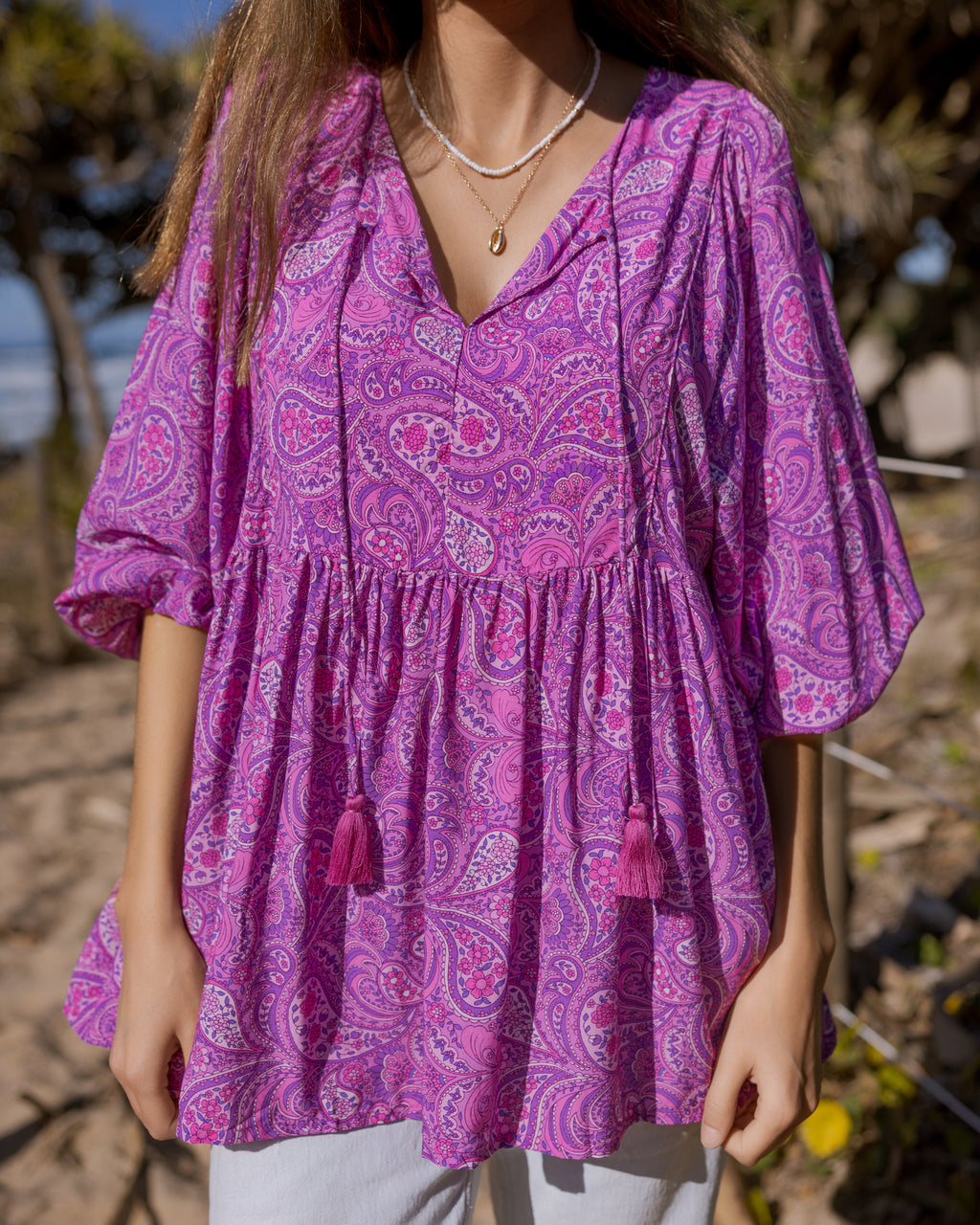 BAMBIE TOP ULTRA VIOLET