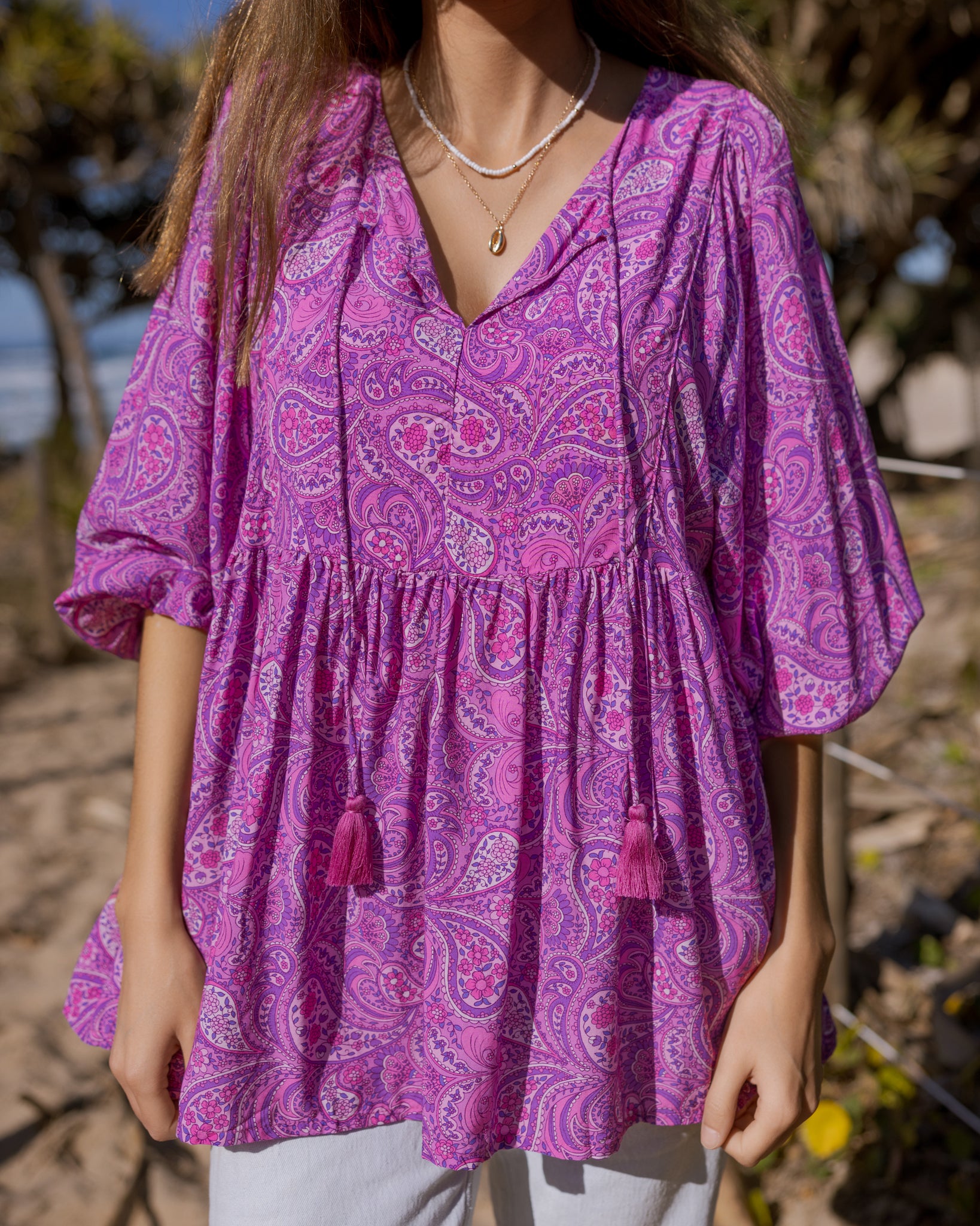 BAMBIE TOP ULTRA VIOLET