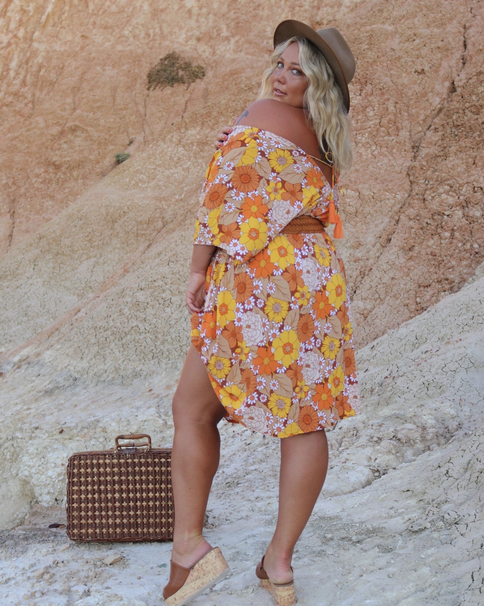 LIA MINI DRESS MARIGOLD